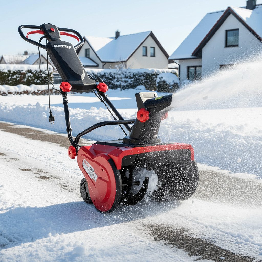 Hecht Elektro-Schneefräse 9200 mit 8m Wurfweite, 2000W, 230V, 50 cm Arbeits günstig online kaufen