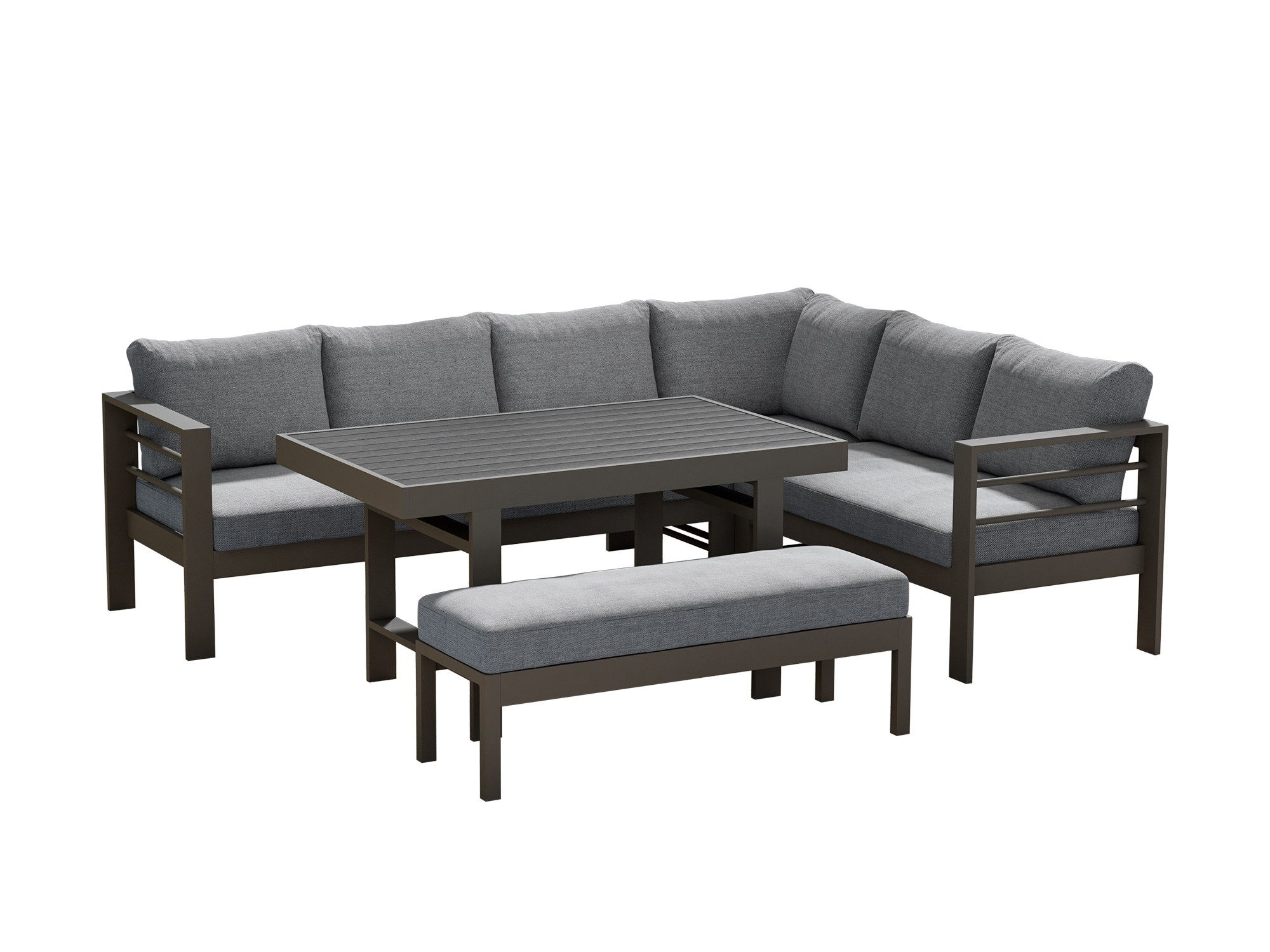 MeXo Gartenlounge-Set Gartenmöbel Set 6-8 Personen günstig online kaufen