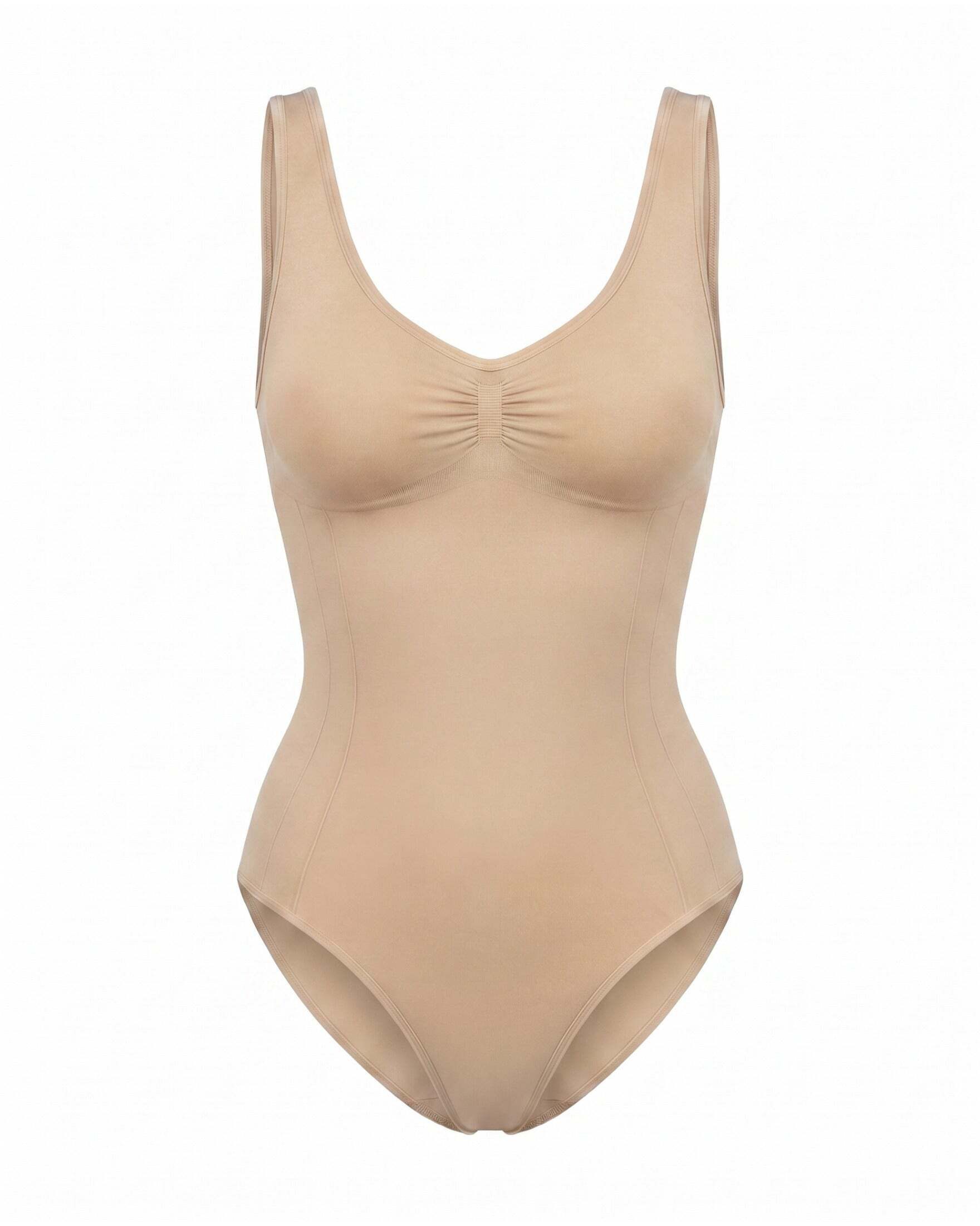 SNOCKS Shaping-Body Shaping Body Damen mit breiten Trägern (1-tlg) figurformend mit starkem Support