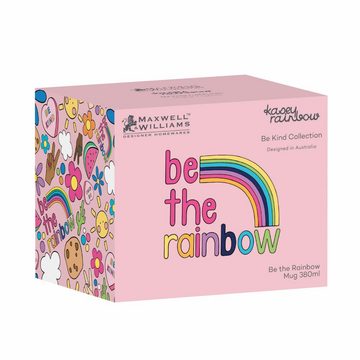 Maxwell & Williams Becher Be Kind - Be The Rainbow 380 ml, Porzellan