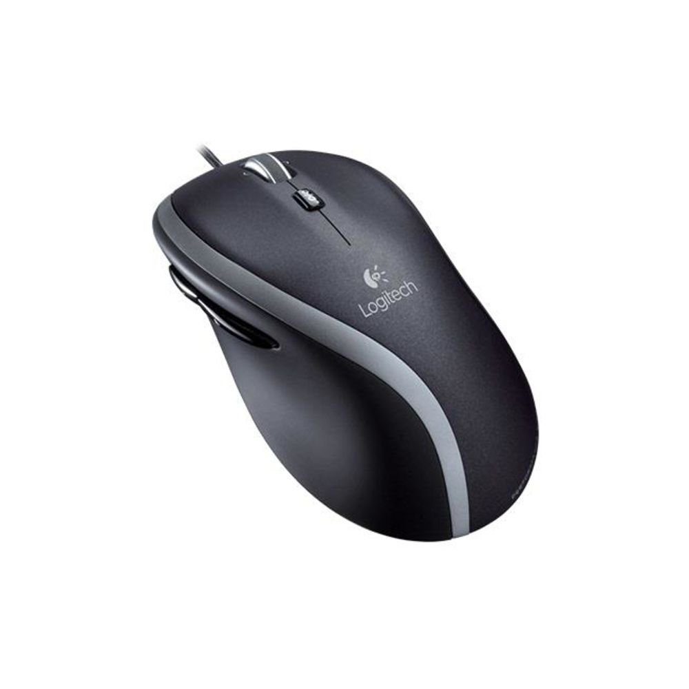 Logitech M500 Maus (kabelgebunden, Scrollrad, schwarz, Kabel, für PC, Computer, Laptop)