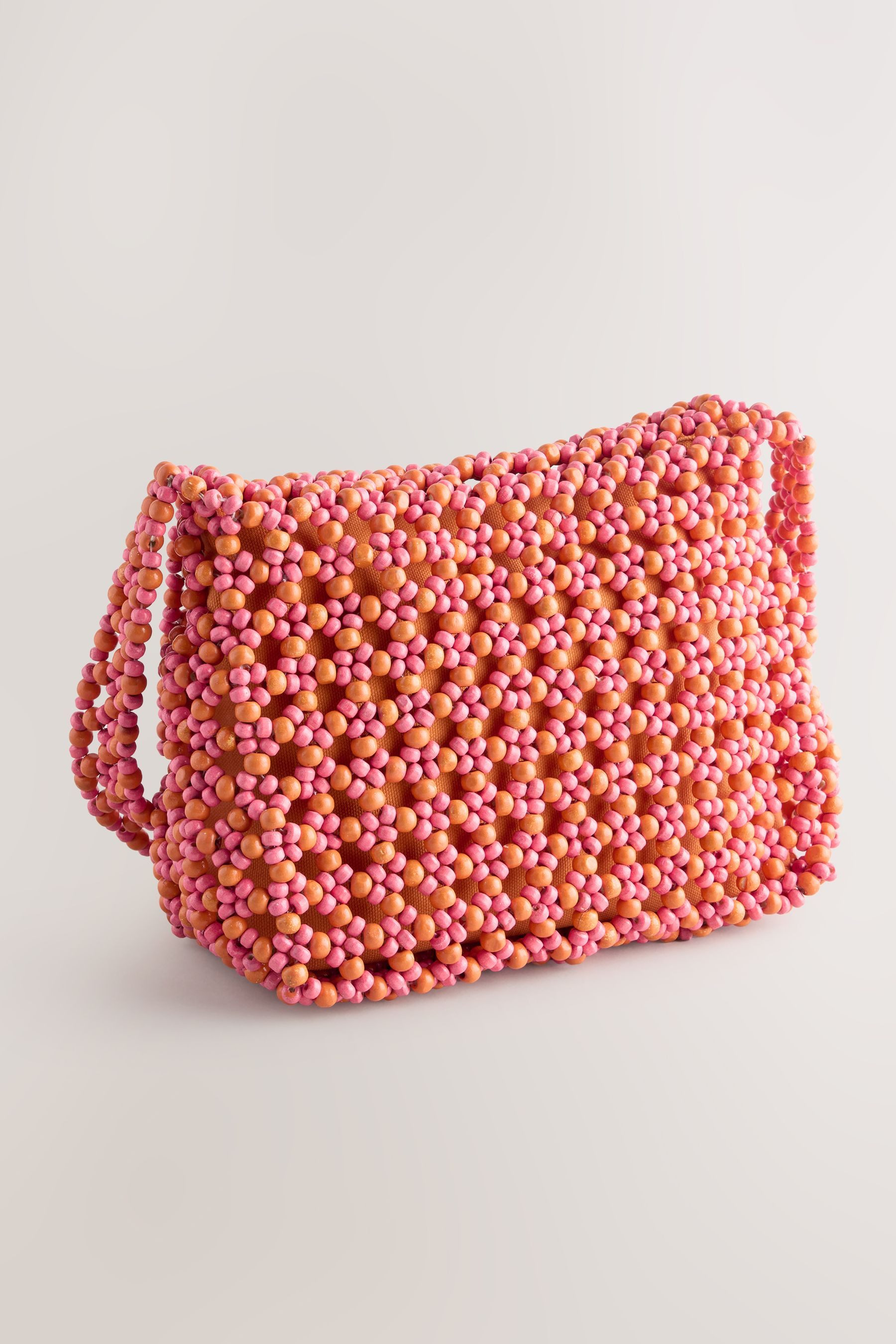 Next Schultertasche Perlenbestickte Schultertasche aus 100 % günstig online kaufen