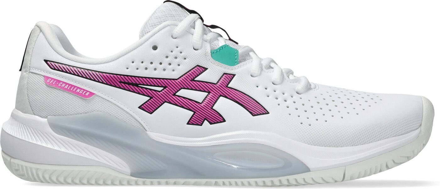 Asics GEL-CHALLENGER 15 CLAY WHITE/DIGITAL SAKURA Hallenschuh