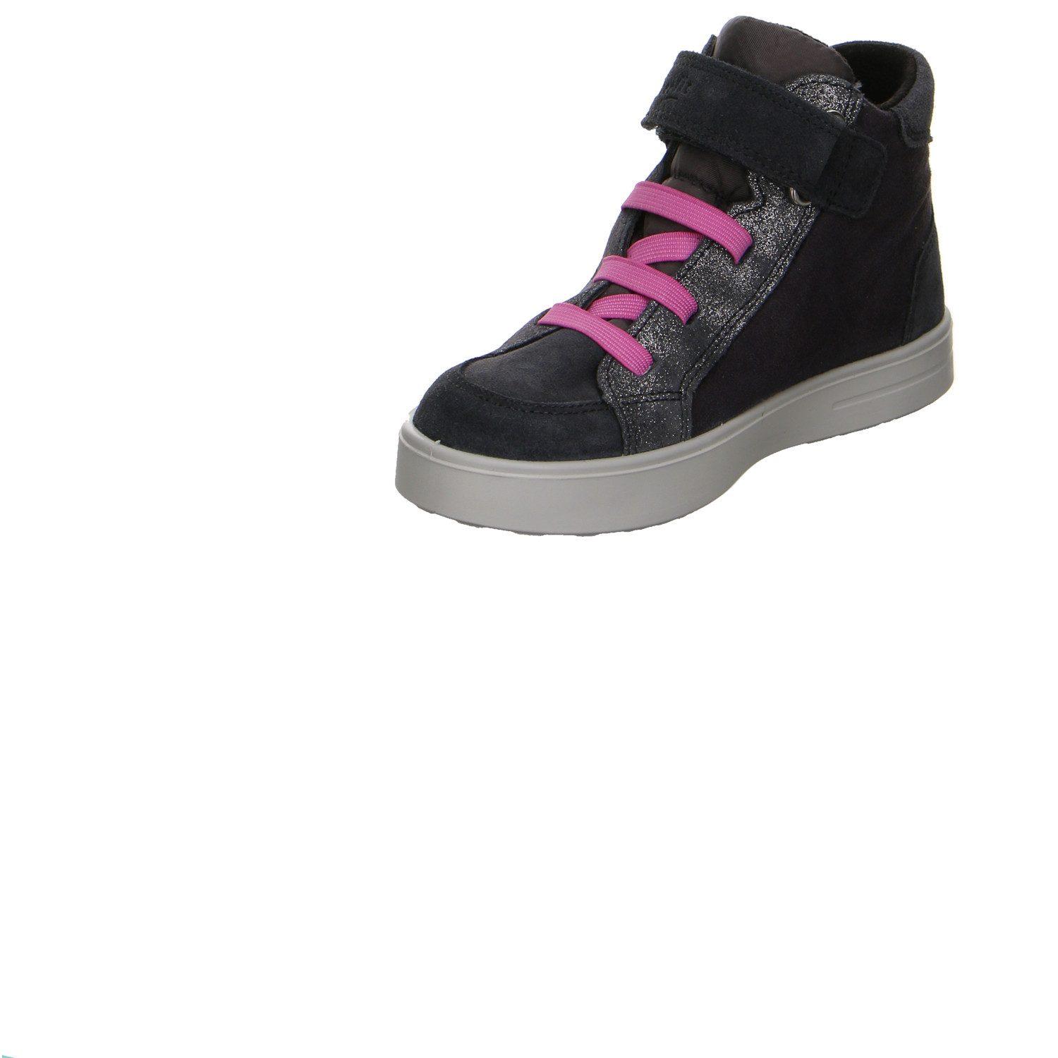 Superfit Superfit Stella Velour Klettstiefel Winter Mädchen grau Winterstiefelette – Bild 4 von 5