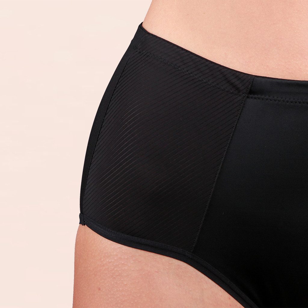 Taynie Periodenslip Highwaist ultra - Periodenunterwäsche sehr starke Blutung - Damen (1-St., 1er-Pack) Auslaufsichere Periodenunterwäsche / Periodenslip aus Bio Baumwolle