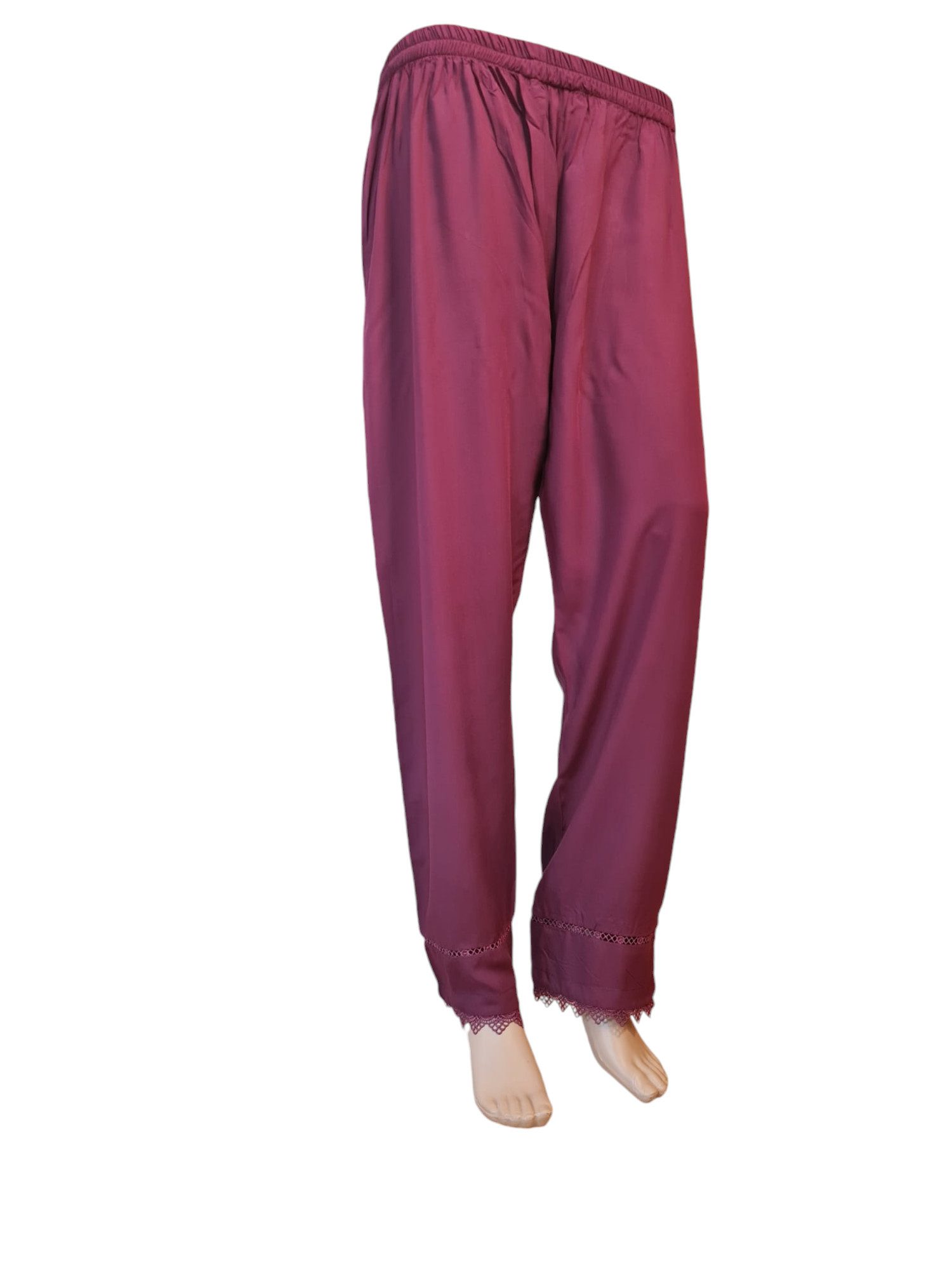 PfauGermany Relaxhose Freizeithose super leichte,Stylisch Byzantine color Elastikbund