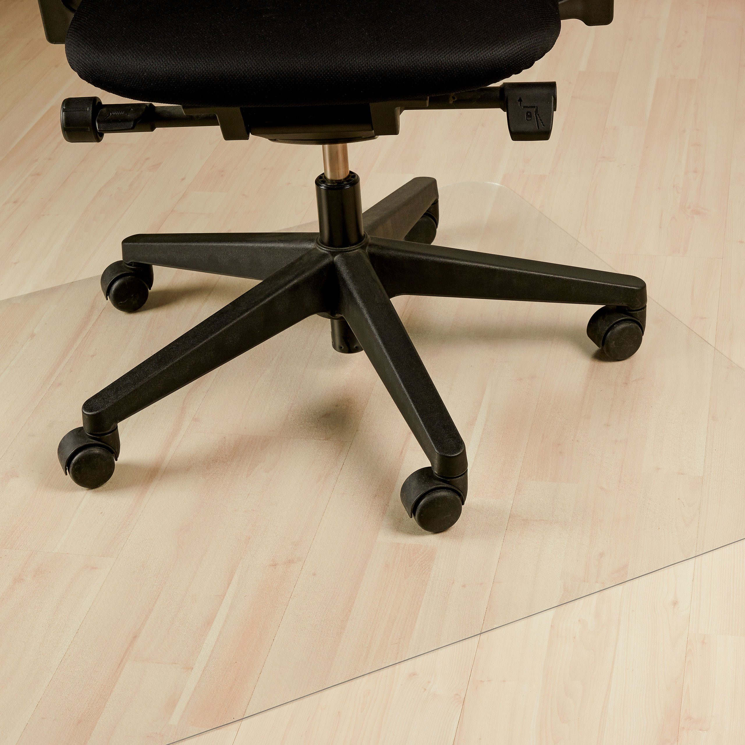 120x150cm Bodenschutzmatte Bürostuhlunterlage Bodenmatte Stuhlunterlage Klar 