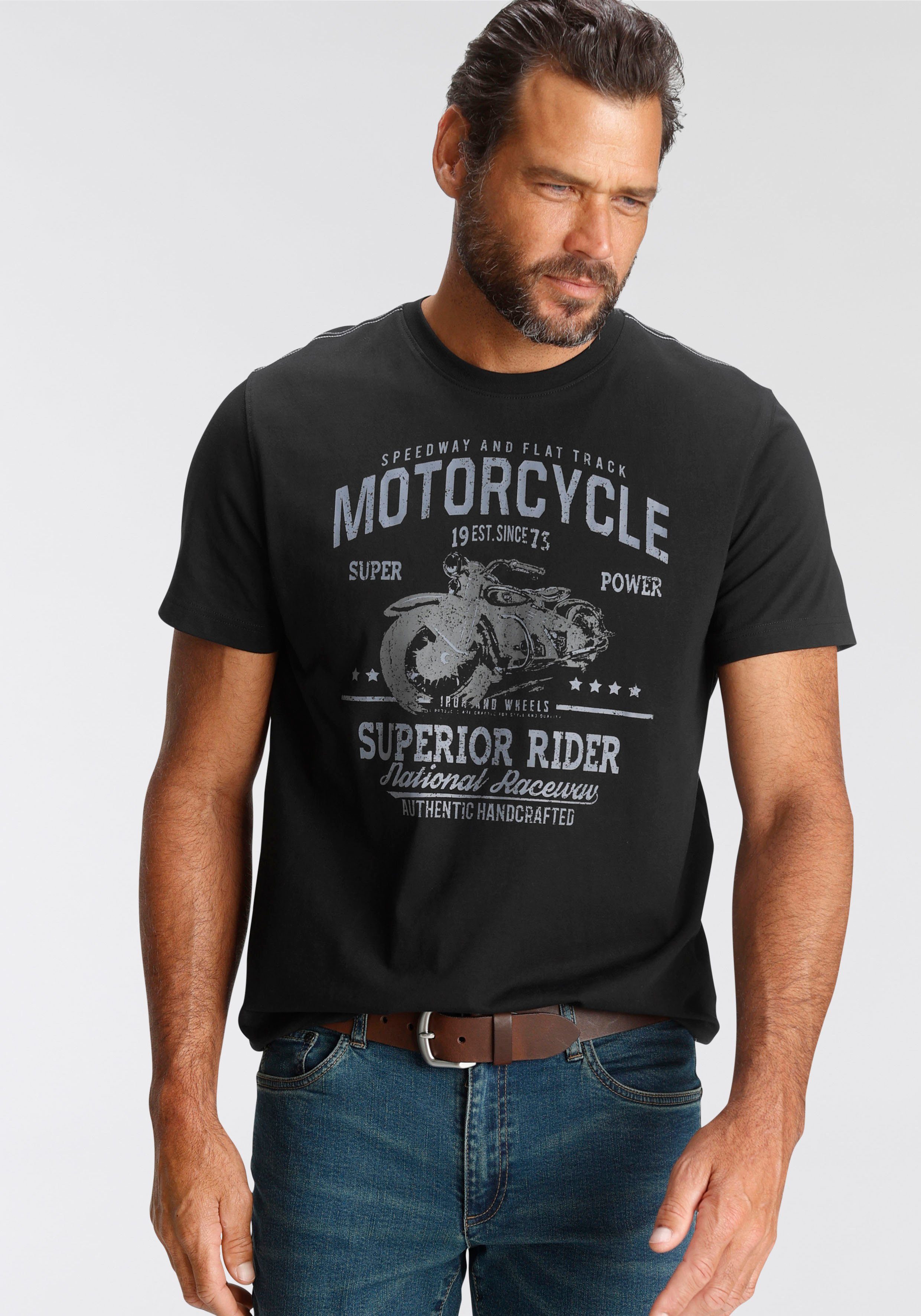 Arizona T-Shirt Kurzarm, lässige Passform, bedruckt, Rundhals, casual