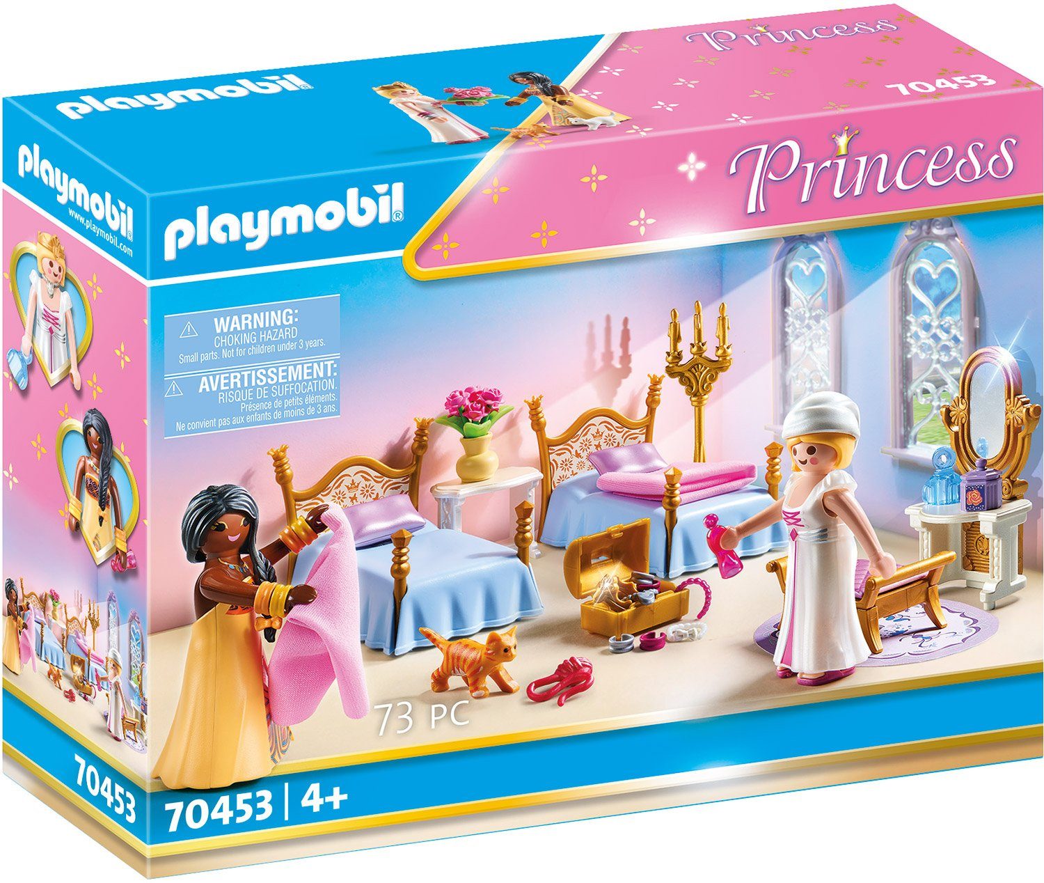 Playmobil® Konstruktions-Spielset Schlafsaal (70453), in Made Princess, (73 St), Germany