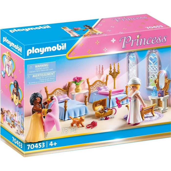 Playmobil® Konstruktions-Spielset Schlafsaal (70453) Princess (73 St) Made in Germany