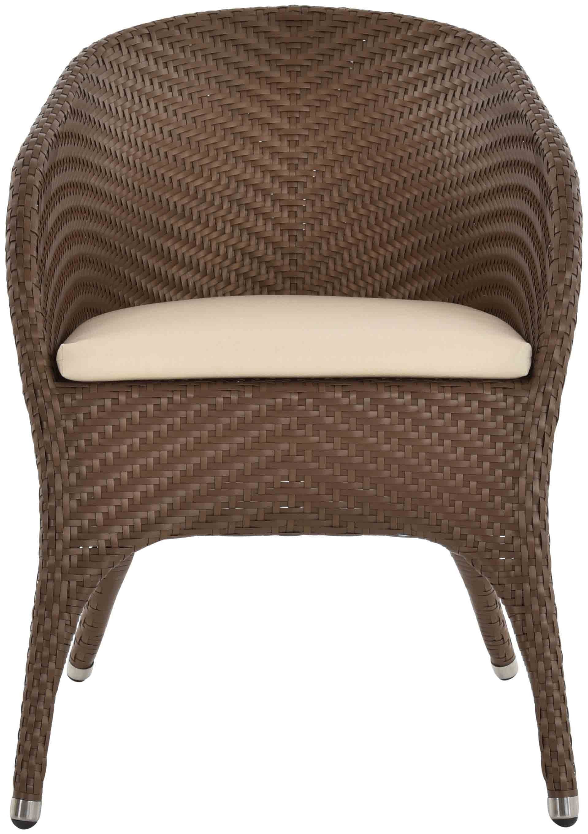 Krines Home Relaxsessel Outdoor Rattansessel Wing Gartensessel Esstisch Polyrattan wetterfest, Gartenmöbel