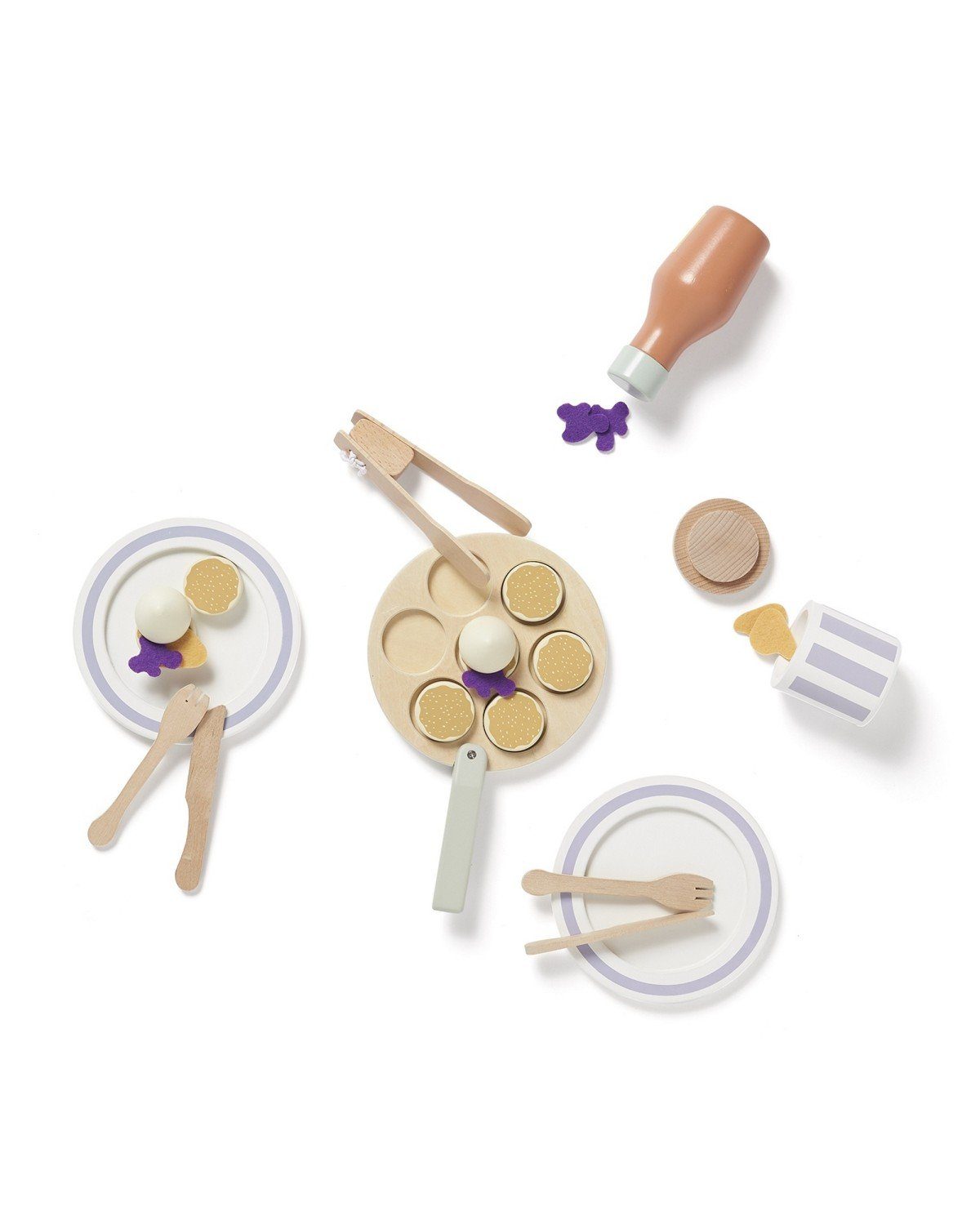 Kids Concept Kinder-Haushaltsset Rollenspiel Frühstück-Set Pancakes