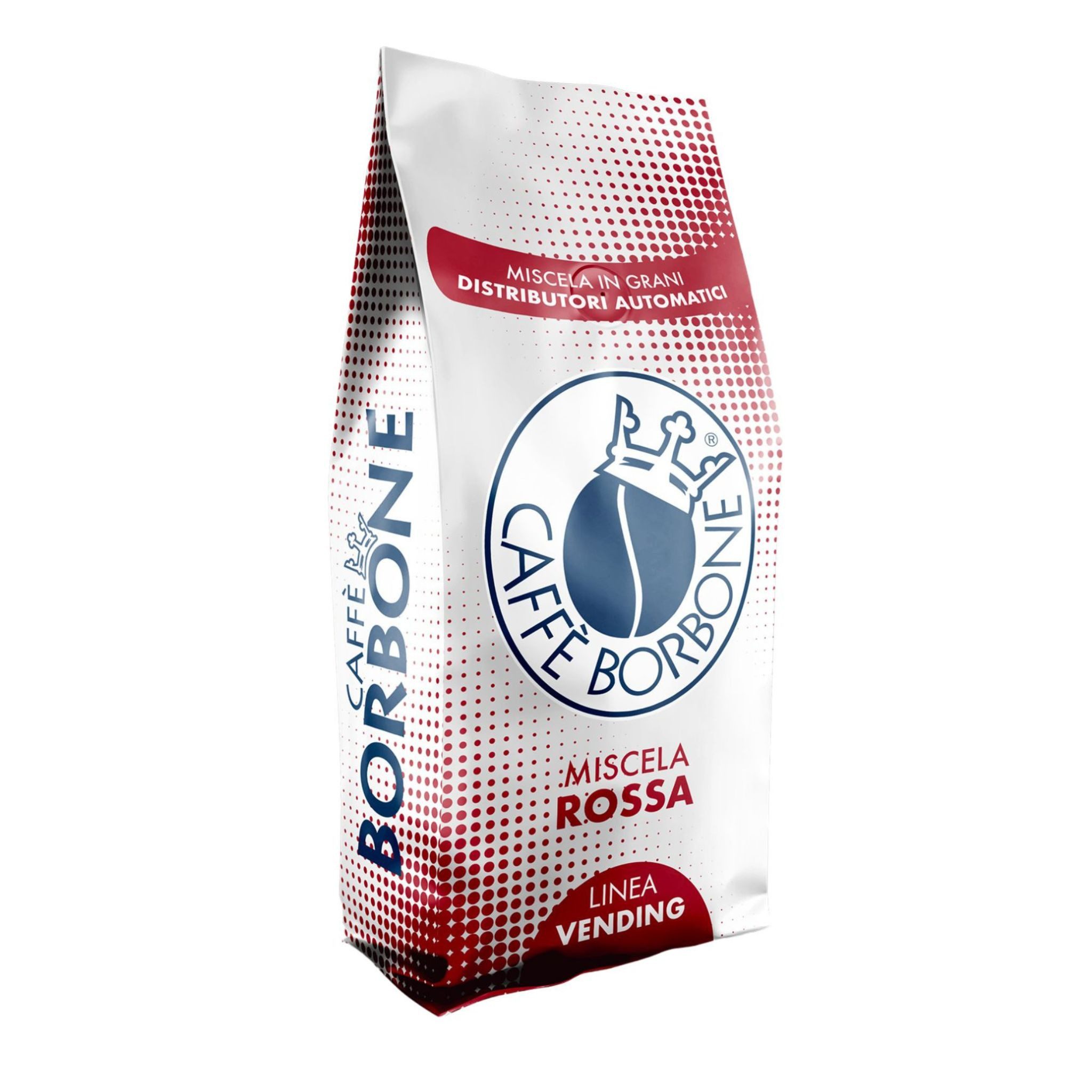 Caffè Borbone Kaffee Caffè Borbone Miscela Rossa 1kg Kaffeebohnen, 1 x (100 % Robusta-Bohnen Ganze Kaffeebohnen, Sehr kräftig, intensiv, schokoladig und leicht würzig)