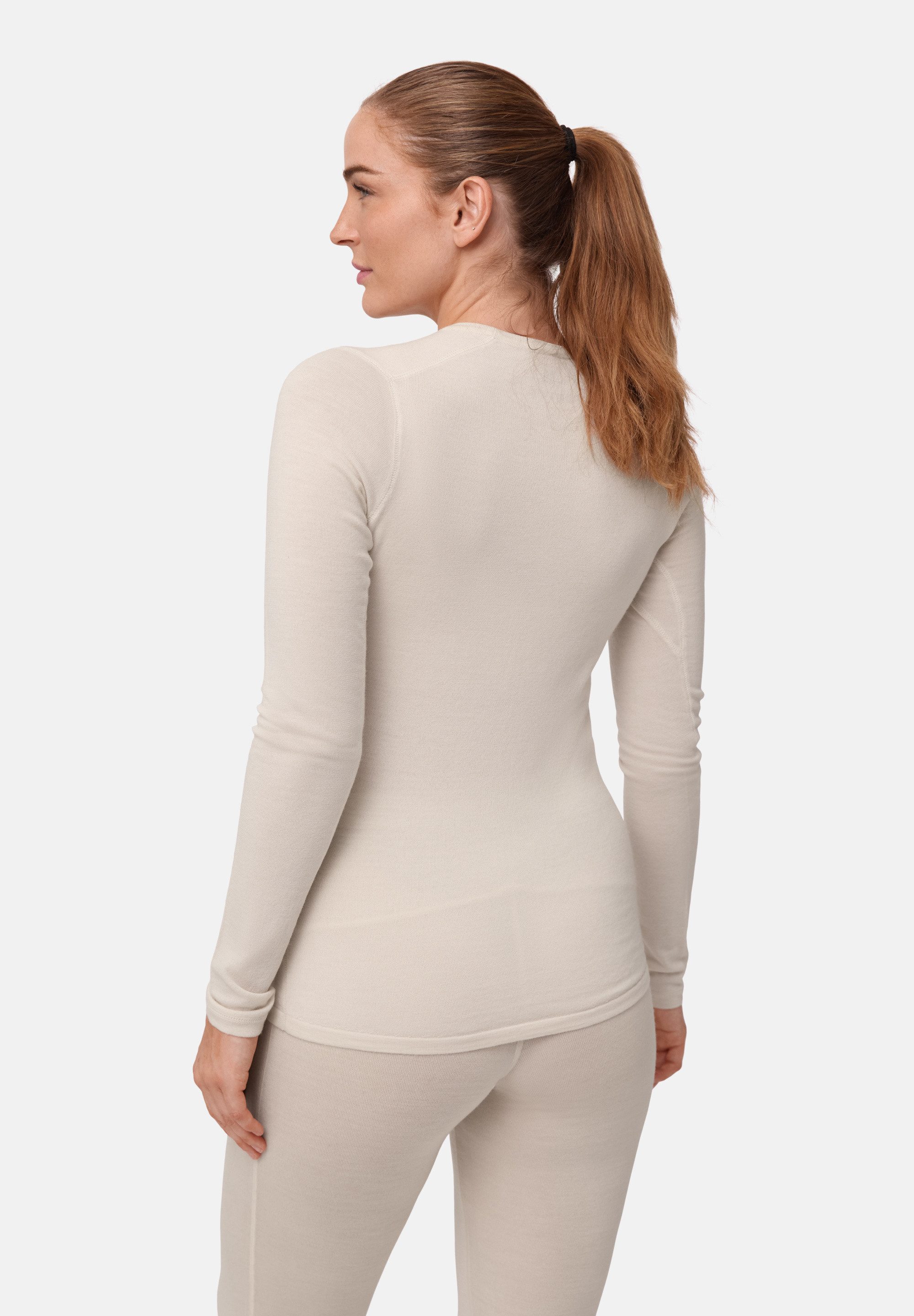 DANISH ENDURANCE Funktionsshirt Merino Langarm Shirt, weich & temperaturregulierend, Funktionsunterwäsche