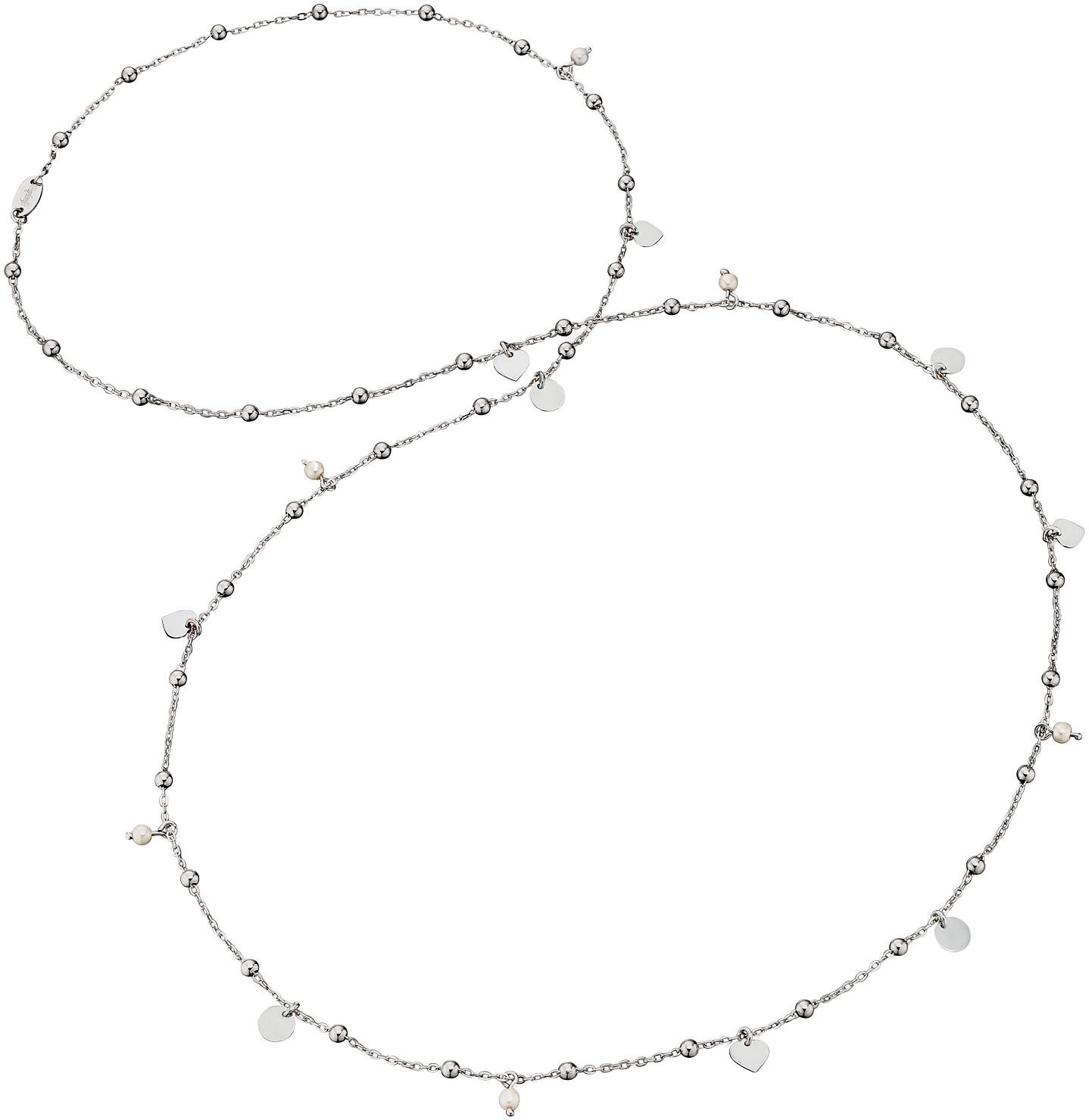 Engelsrufer Lange Kette Liljoy, Kreise, Herzen, günstig online kaufen