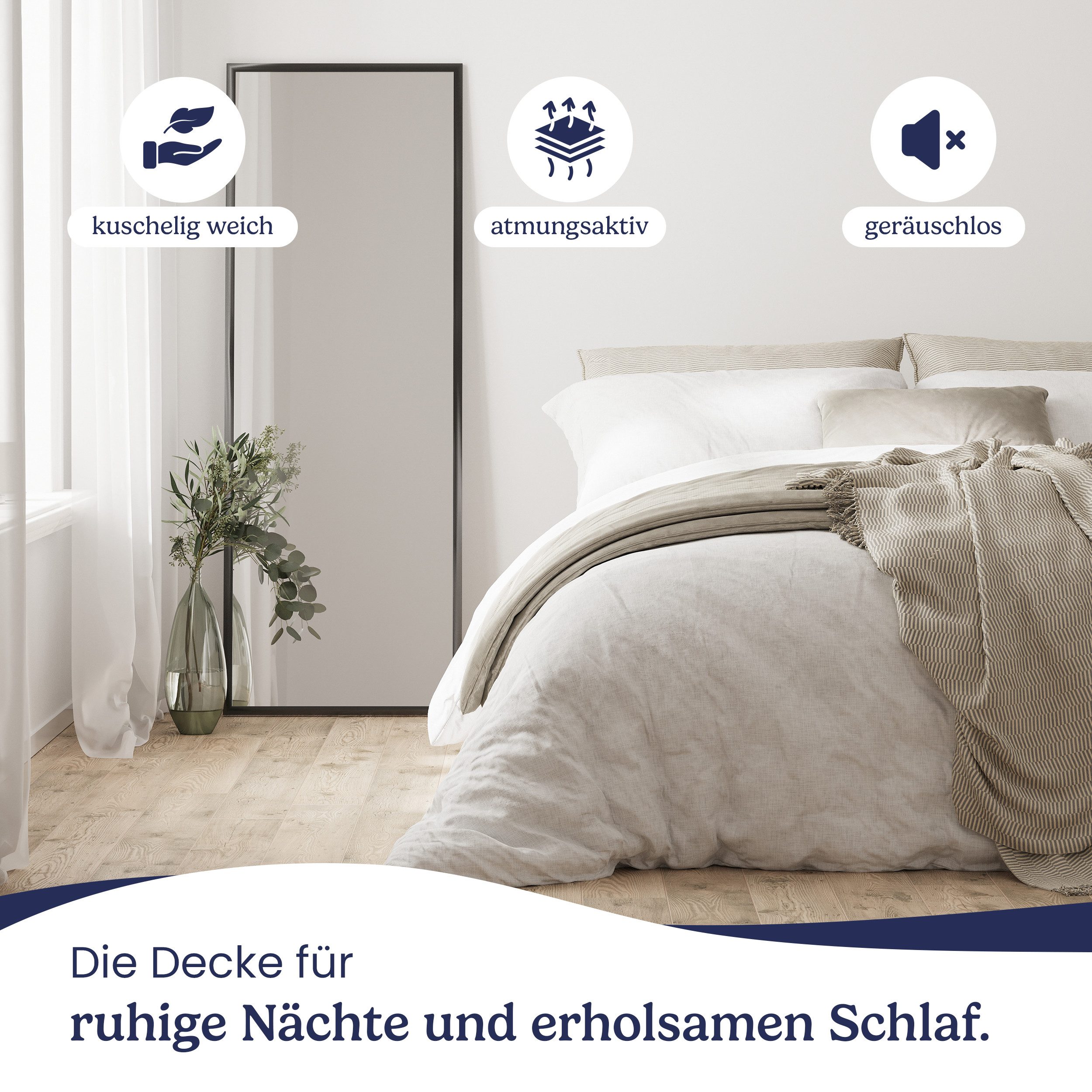 Gentle North Microfaserbettdecke 4 Jahreszeiten - Winter - Ganzjahresdecke günstig online kaufen