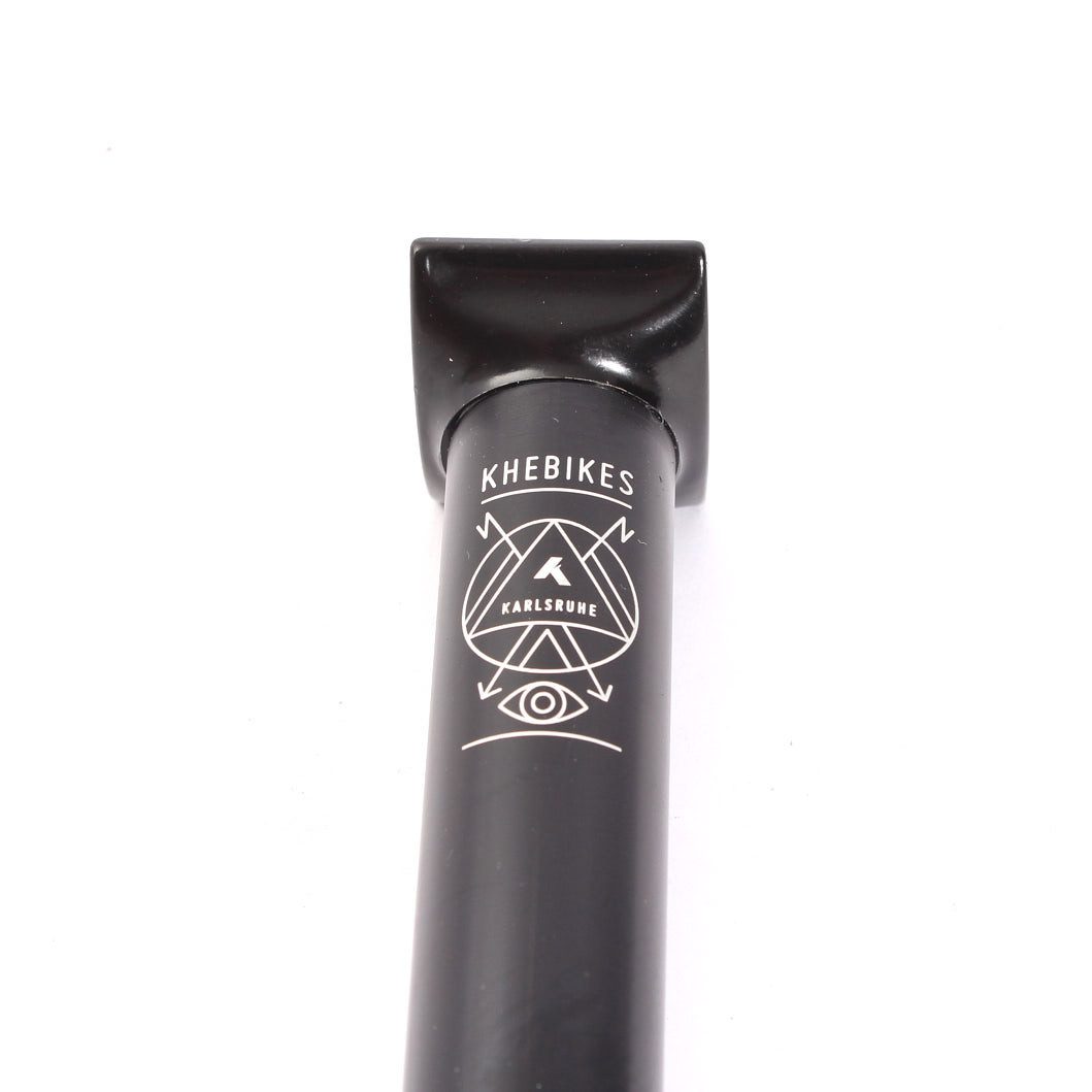 KHEbikes Fahrradsattel BMX Sattelstange KHE PIVOTAL 25,4mm x 200mm schwarz