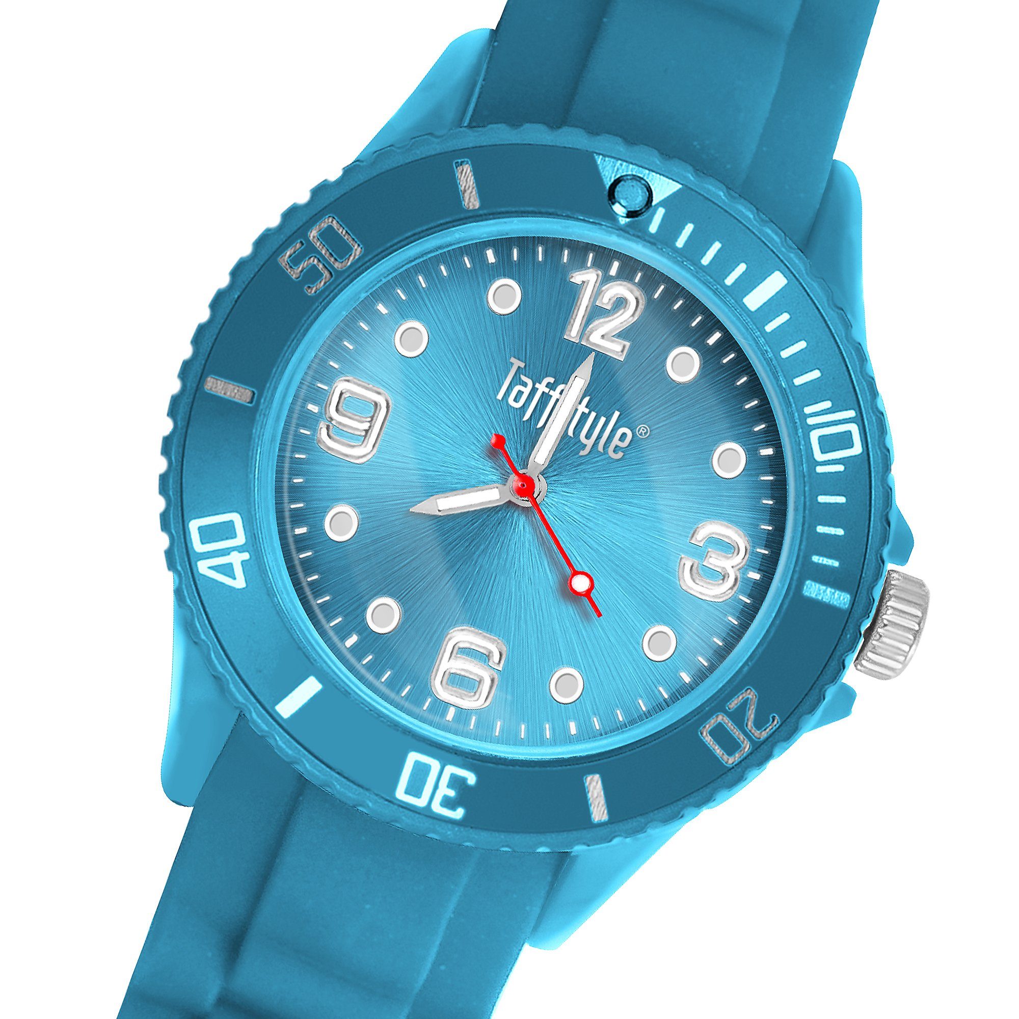 Taffstyle Quarzuhr Armbanduhr Silikon Analog Quarz günstig online kaufen
