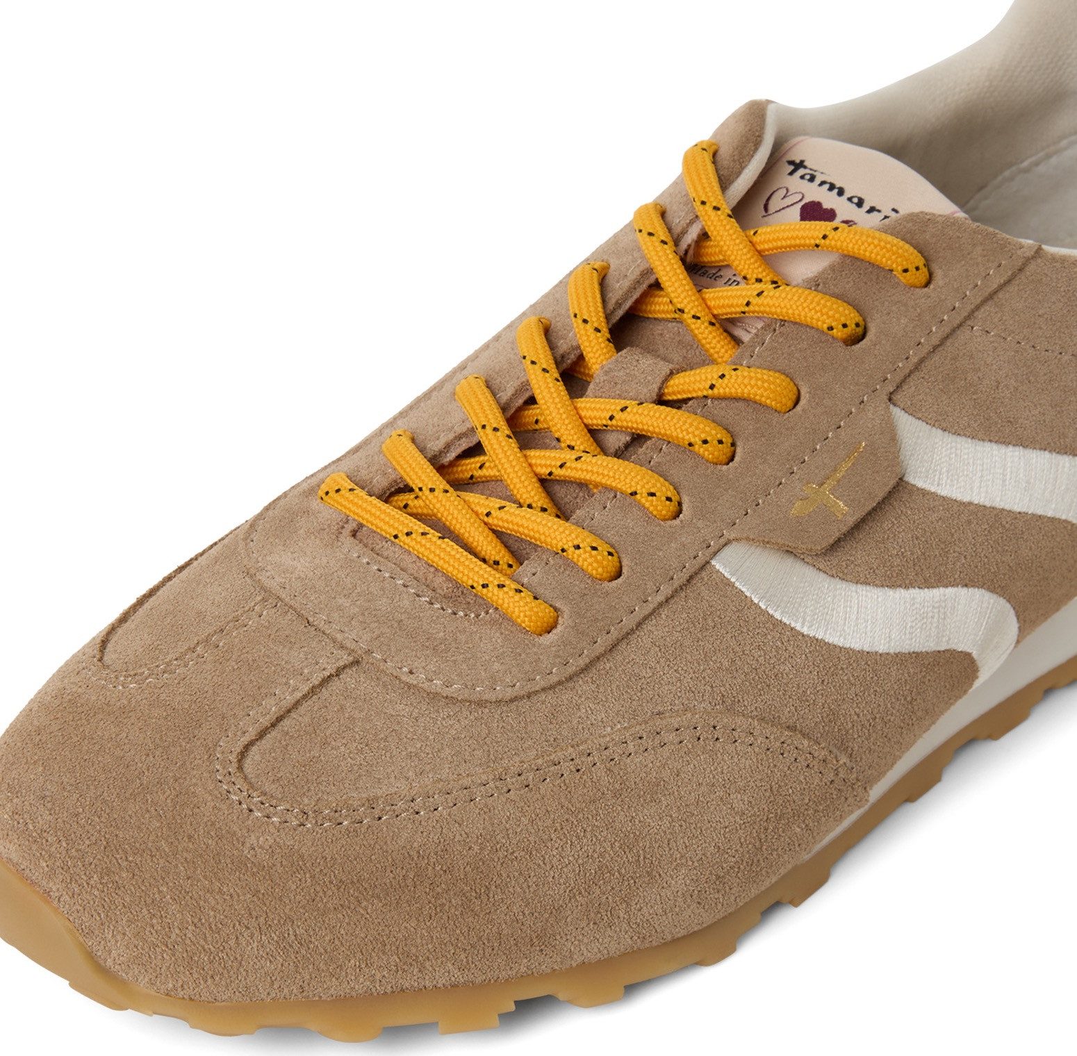 Tamaris Keilsneaker Freizeitschuh, Halbschuh, Schnürer im Retro-Look