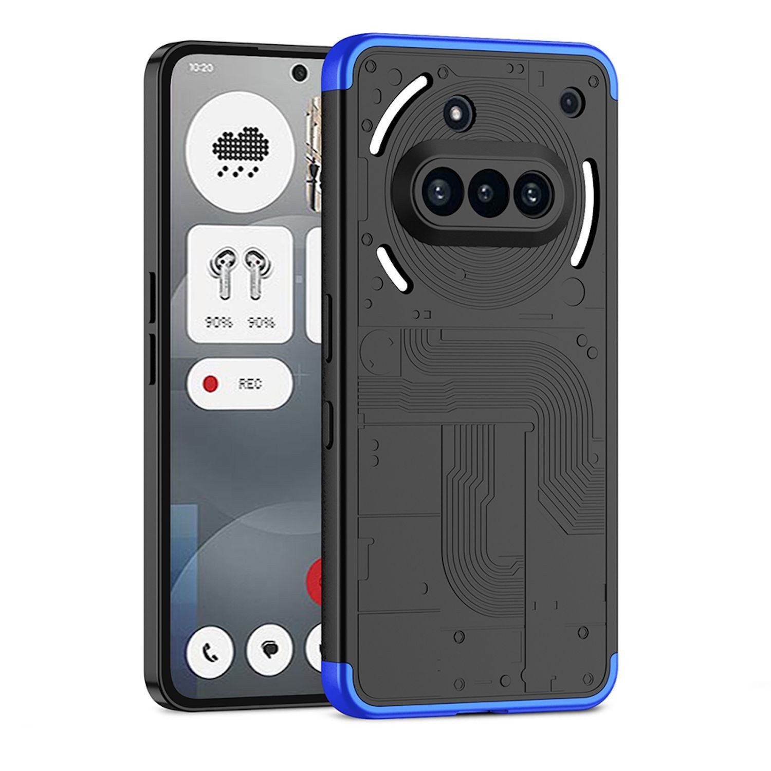 Kwmobile Handyhülle Für Nothing Phone 3a Pro – Weiches Silikon In Schwarz Matt, Schlank & Schützend