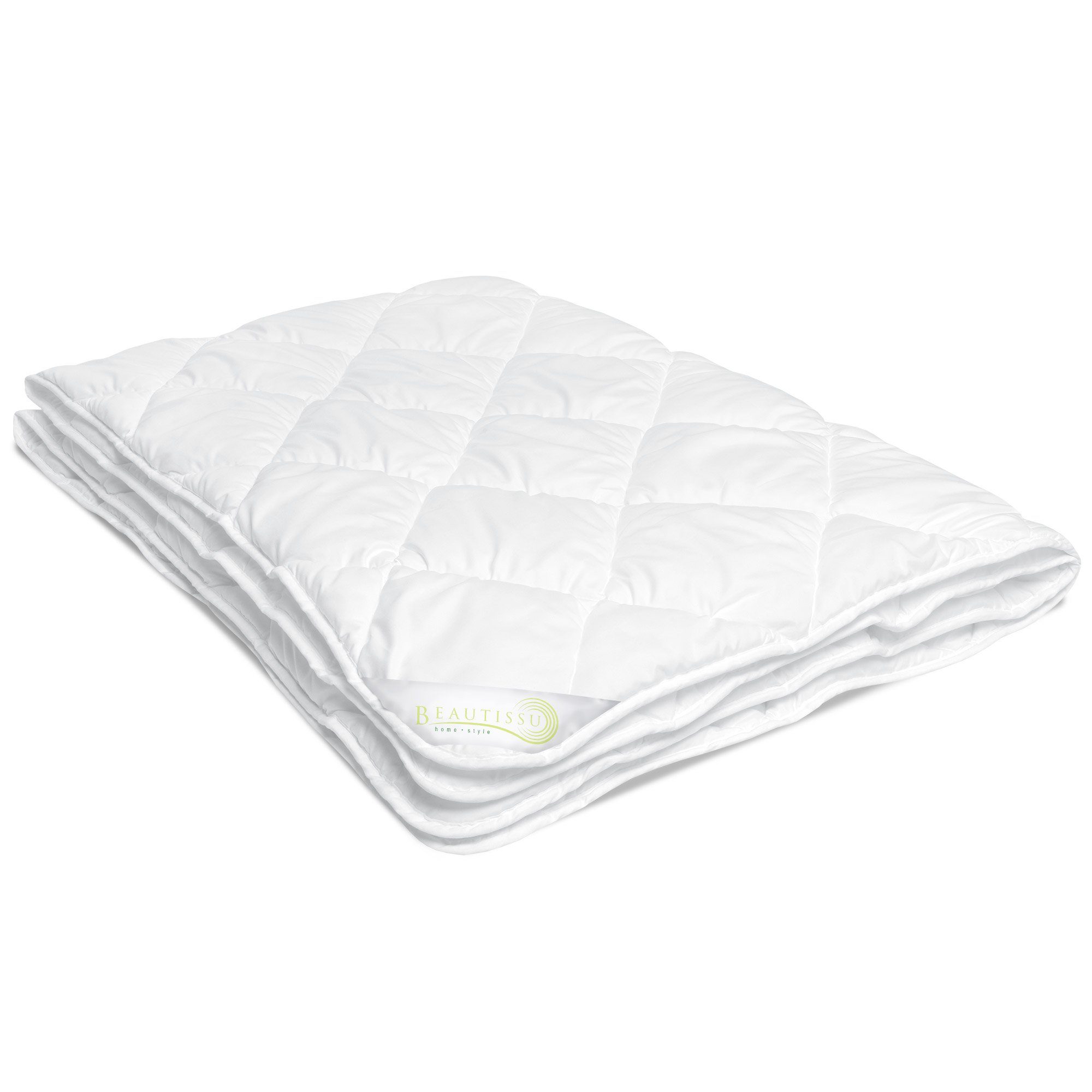 Beautissu Microfaserbettdecke Allergiker Bettdecke 135x200 Ganzjahresdecke BeauNuit MD, Allergiker Bettdecke 135x200 cm Ganzjahresdecke Steppdecke – Bild 3 von 5