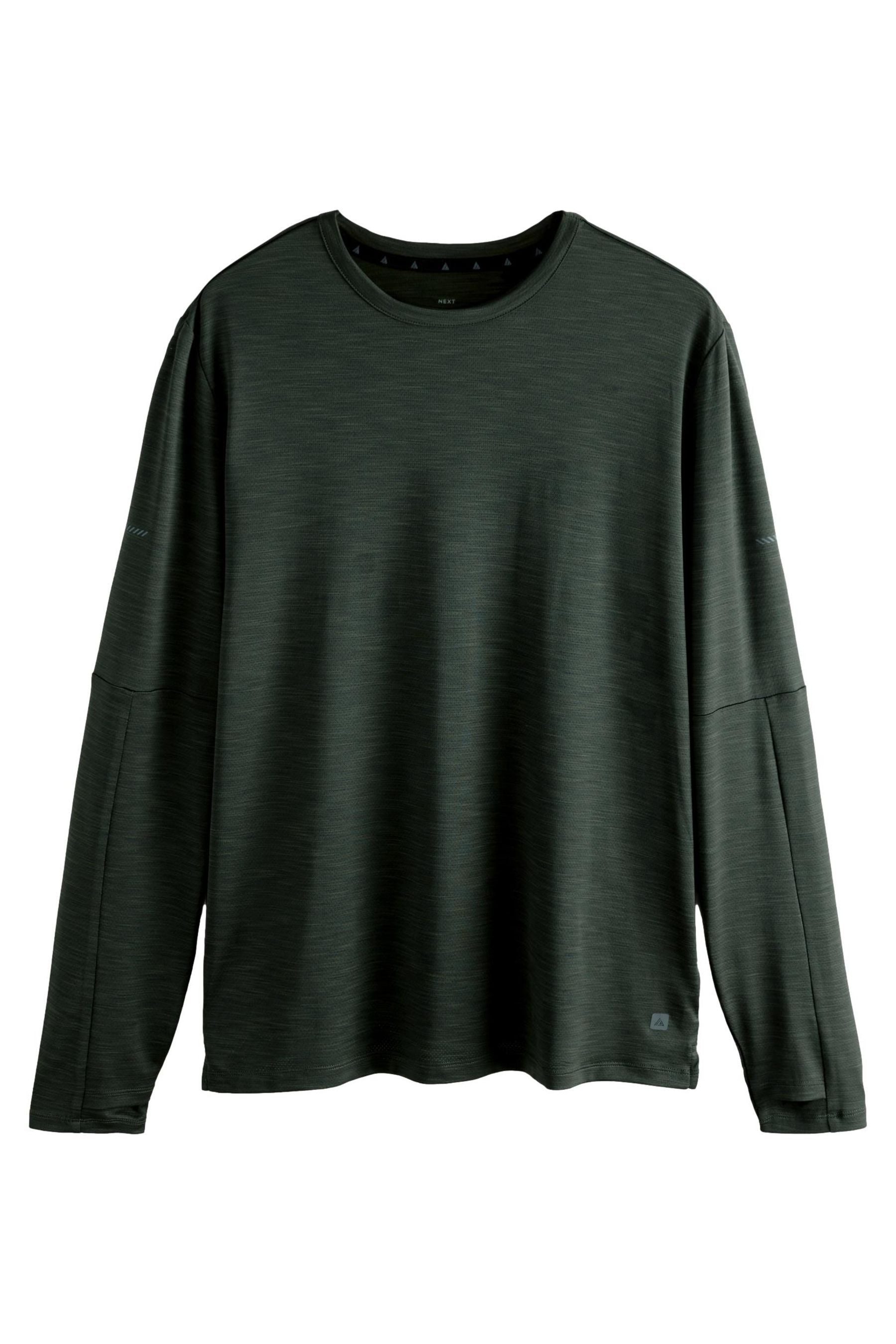 Langarmshirt Langärmeliges Active Training Mesh-Oberteil