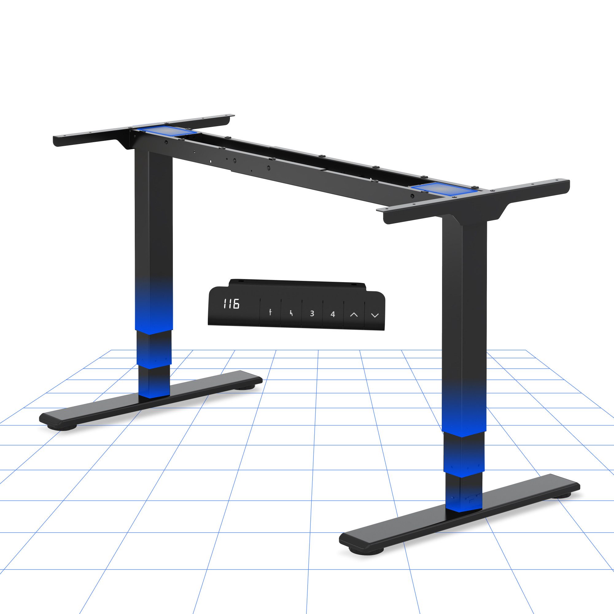 FLEXISPOT Schreibtisch Elektrisch höhenverstellbares Tischgestell (EC5 Seri günstig online kaufen