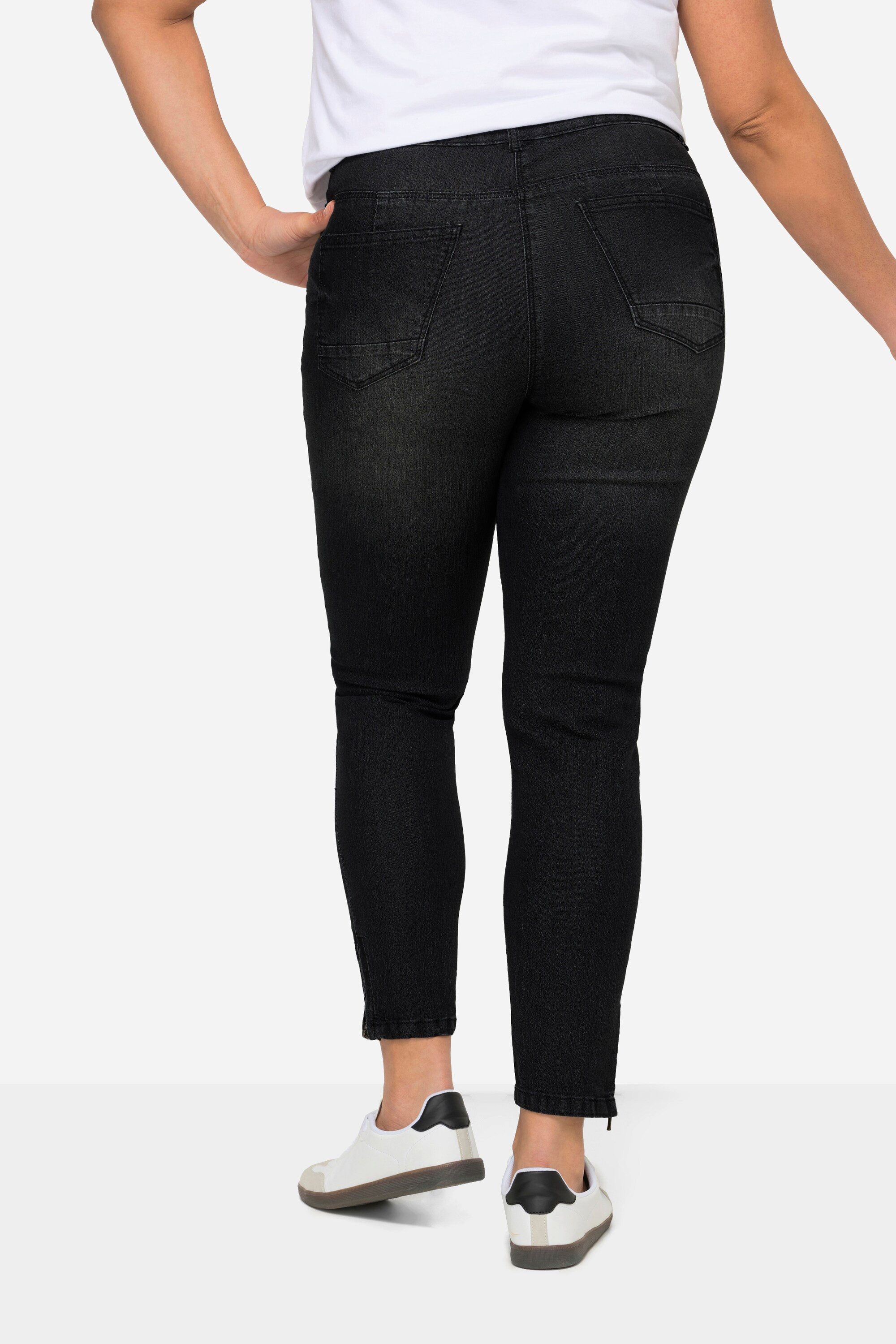 Angel of Style Röhrenjeans Jeans Irma Slim Fit Stretchkomfort 5-Pocket