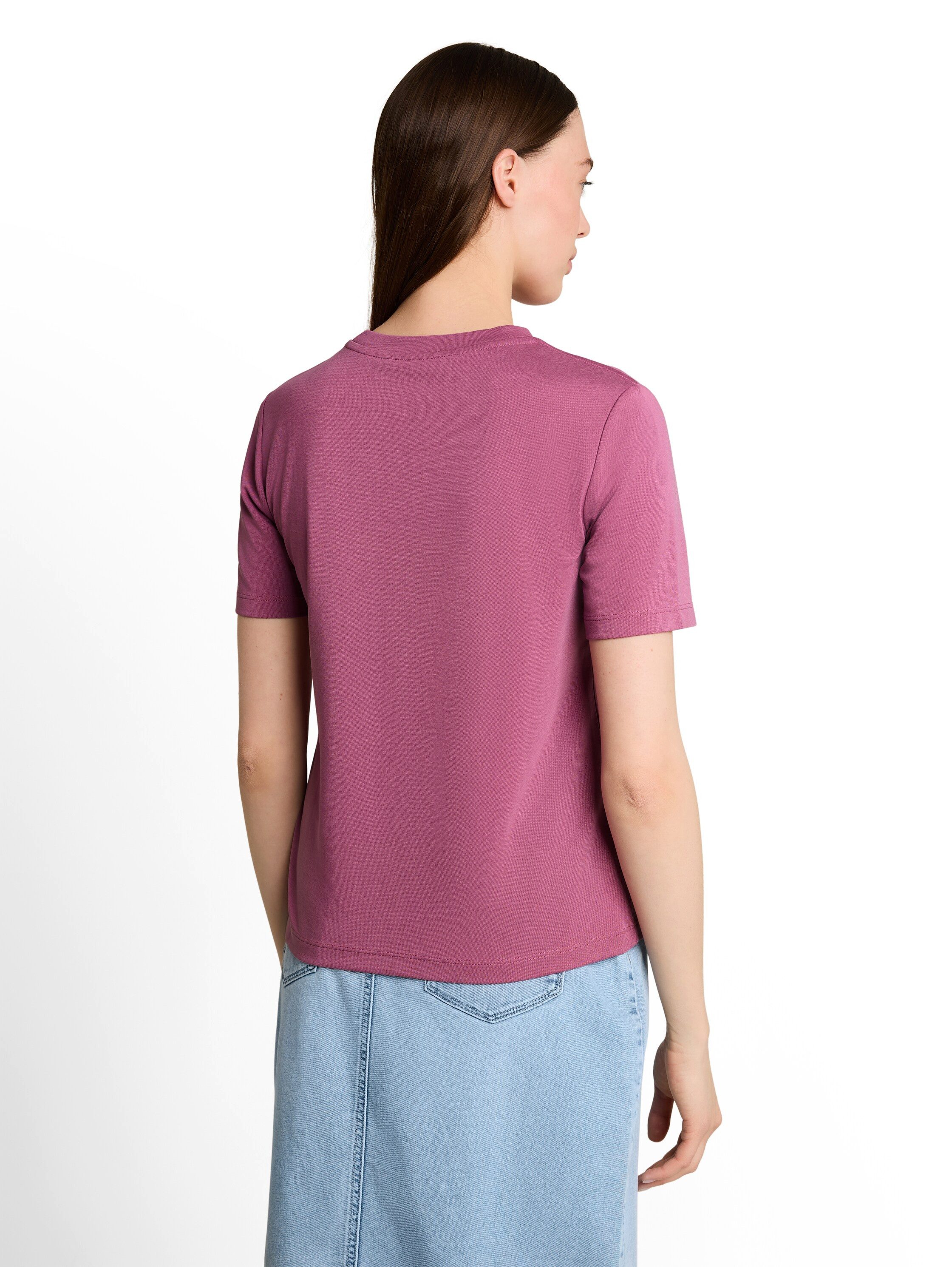 TOM TAILOR Denim T-Shirt mit Rundhalsausschnitt
