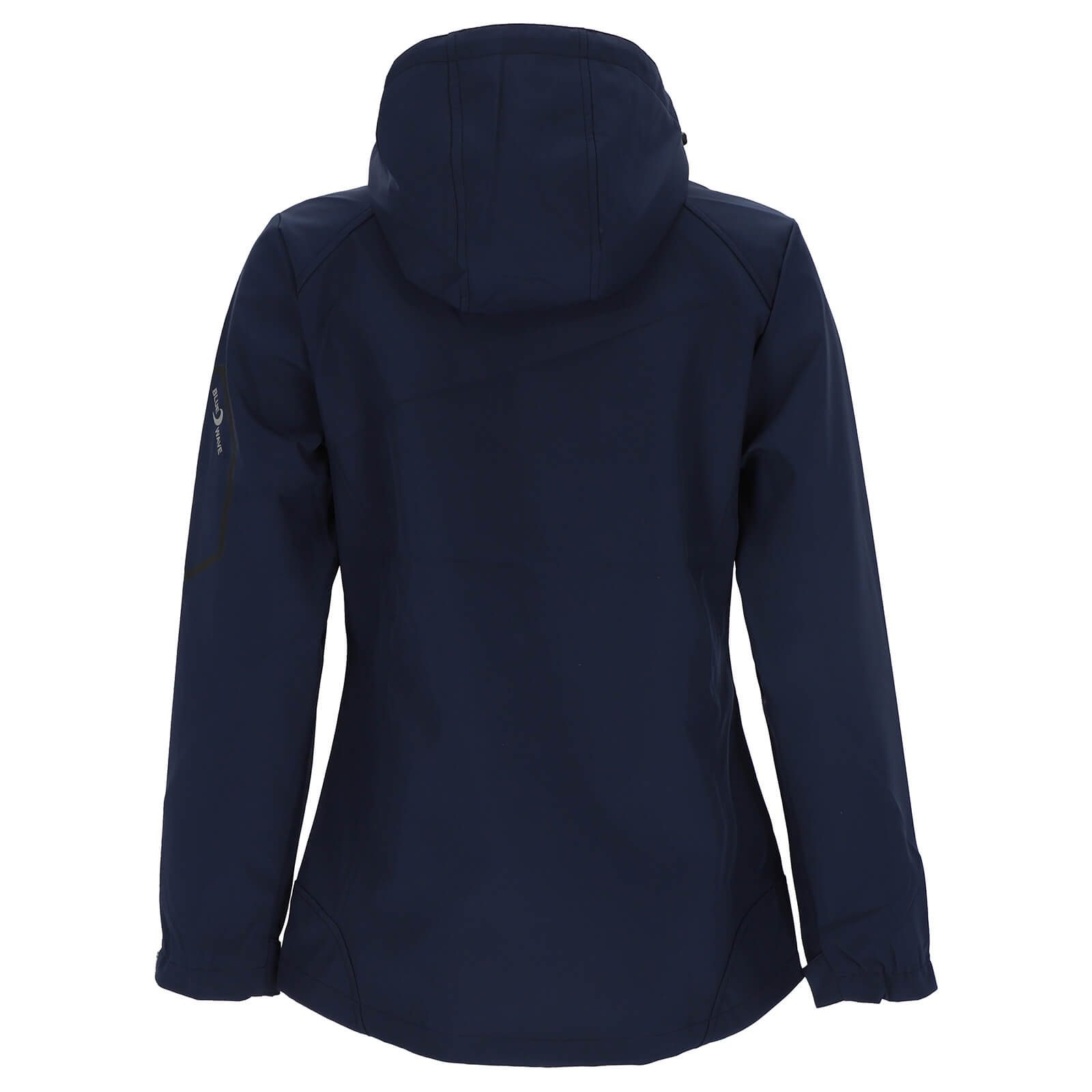 Blue Wave Softshelljacke Louisa Damen Outdoor-Jacke Louisa mit Kapuze - winddicht und atmungsaktiv – Bild 4 von 5