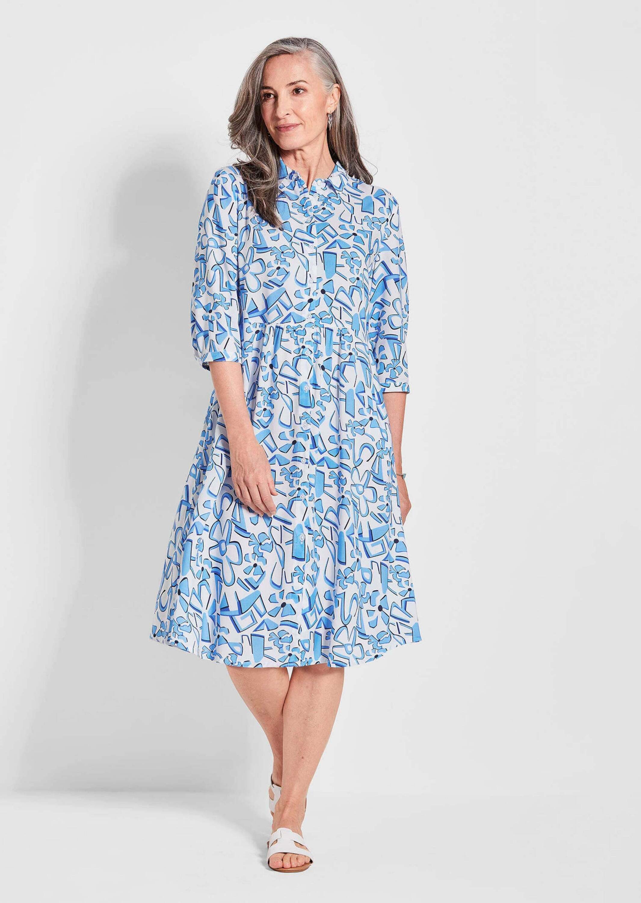 GOLDNER Sommerkleid Druckkleid günstig online kaufen
