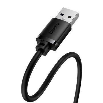 Baseus USB 3.0-Verlängerungskabel 5 m Baseus AirJoy-Serie – schwarz Verlängerungskabel