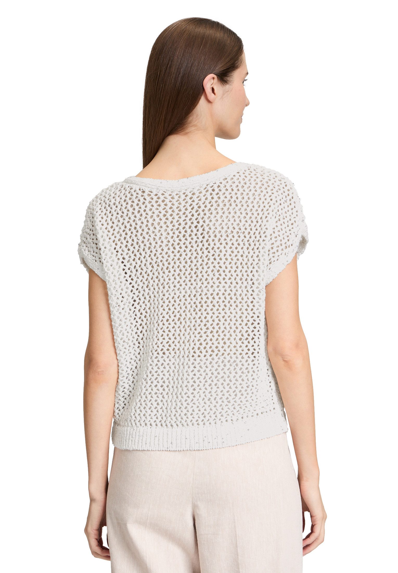 Betty&Co Stricktop Damen mit Effektgarn Glitzer