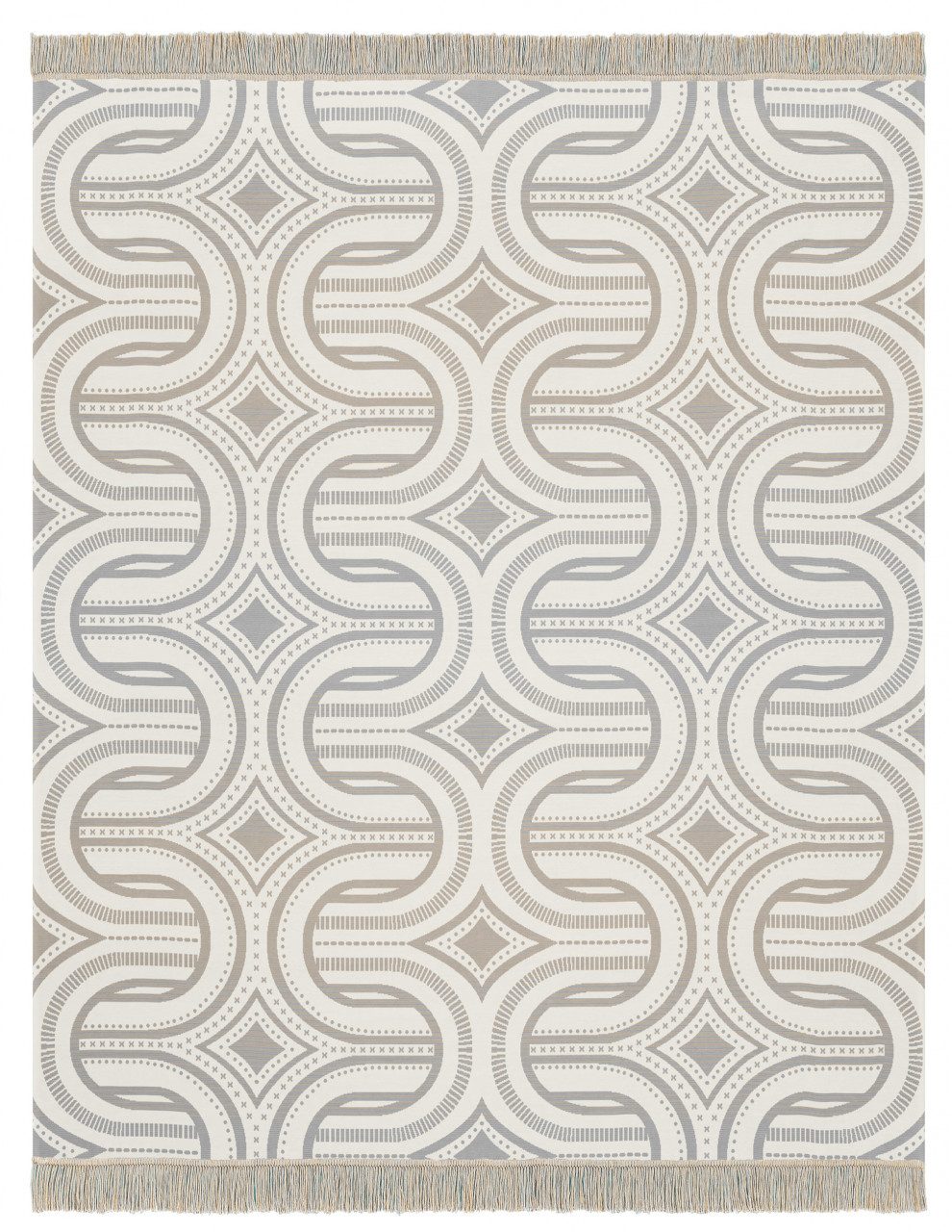 Wohndecke Kuscheldecke 'Raw Texture' 150 x 200 cm Natur, Biederlack