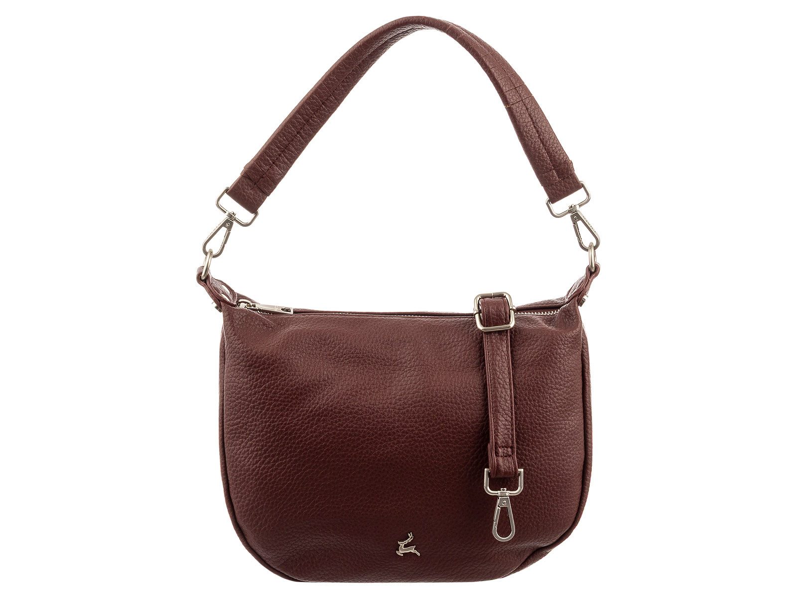 Prato Umhängetasche S037-G genarptes PU Umhängetasche Handtasche (1-tlg)