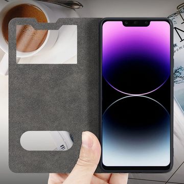 Cadorabo Handyhülle Huawei MATE 20 LITE Huawei MATE 20 LITE, Klappbare Handy Schutzhülle - Hülle - mit Standfunktion und Kartenfach