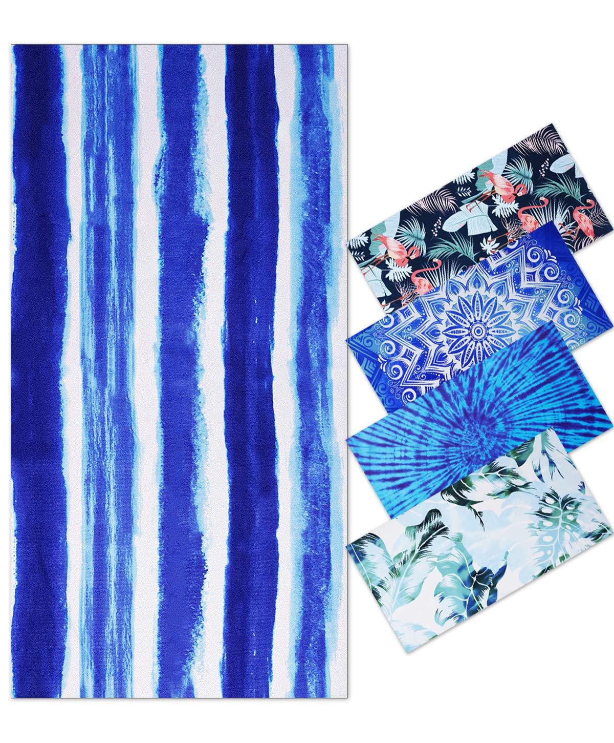 Coonoor Badetücher Badetuch Microfaser Tie-dye Strandtücher,Handtücher günstig online kaufen