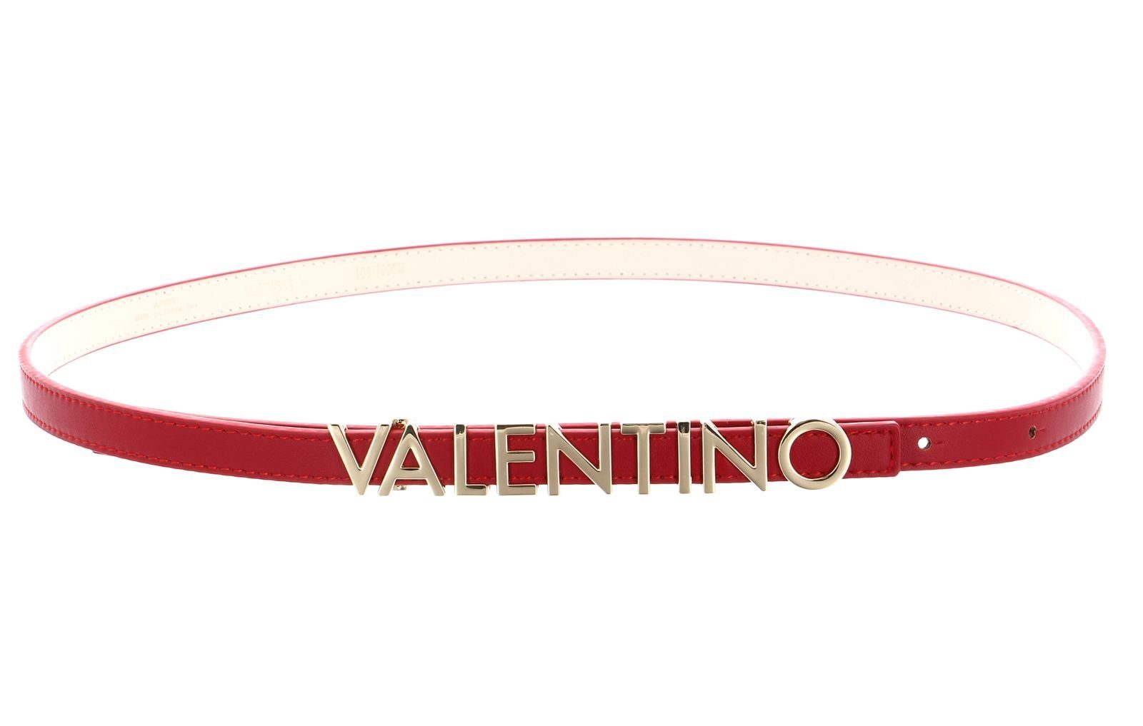 VALENTINO BAGS Belty Rosso Synthetikgürtel