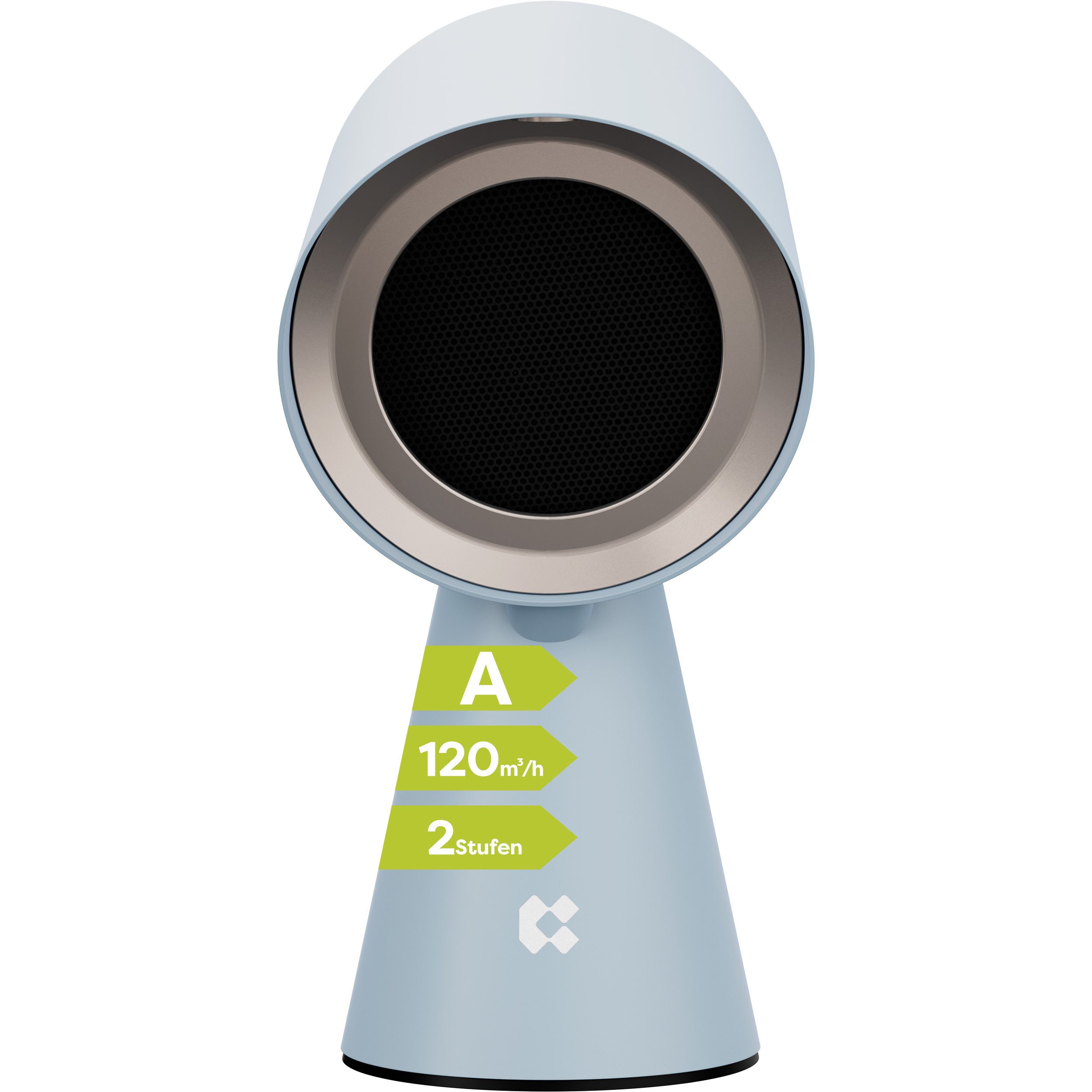 CIARRA Unterbauhaube Tragbare Mobile Mini‑Dunstabzugshaube 120 m³/h 2 Stufen Umluft Serie HOOD TO GO Tragbare Mobile Mini‑Dunstabzugshaube 120 m³/h 2 Stufen Umluft, Tischhaube für kleine Küchen, Wohnmobile & flexible Kochbereiche