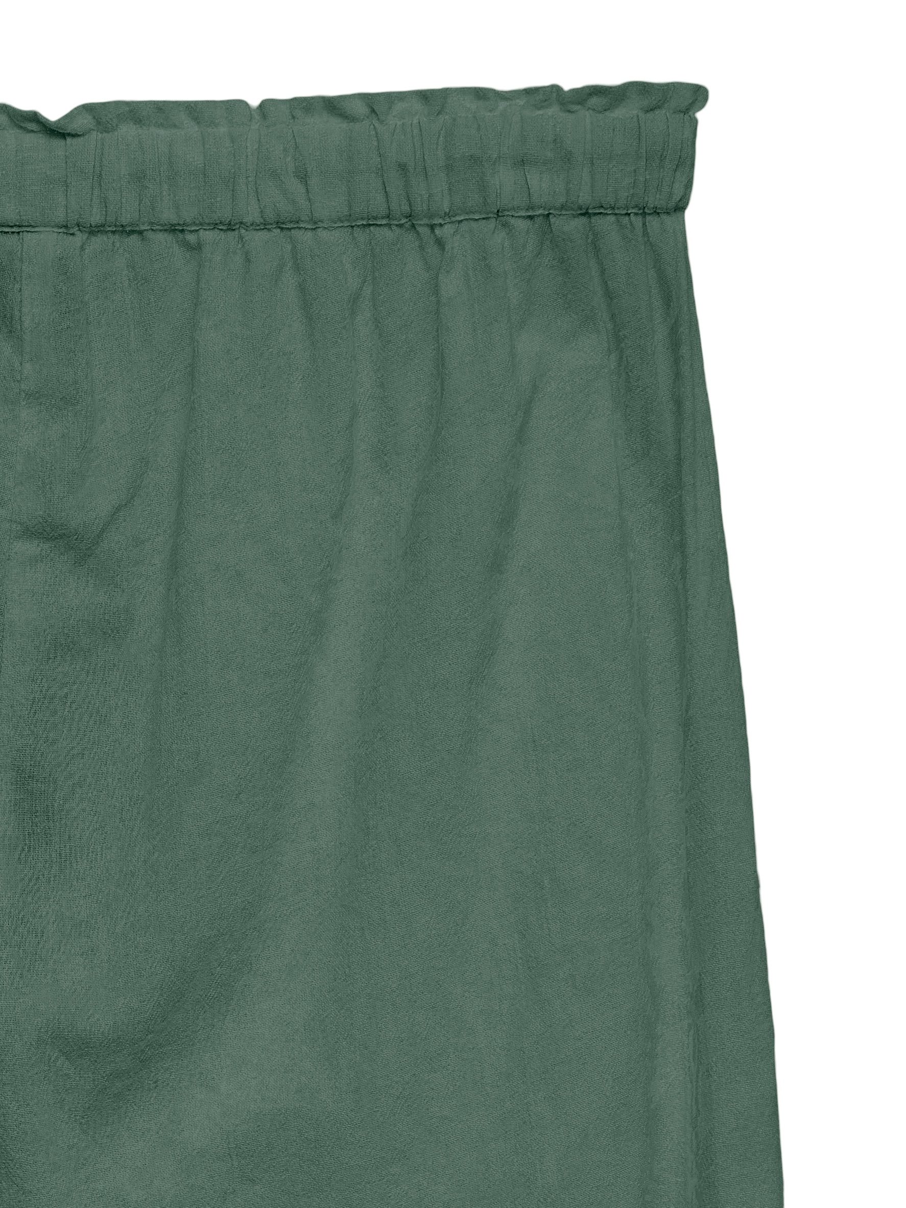 Vero Moda Schlupfhose VMDICTHE NW WIDE TIE PANT WVN GA Baumwolle, oversize