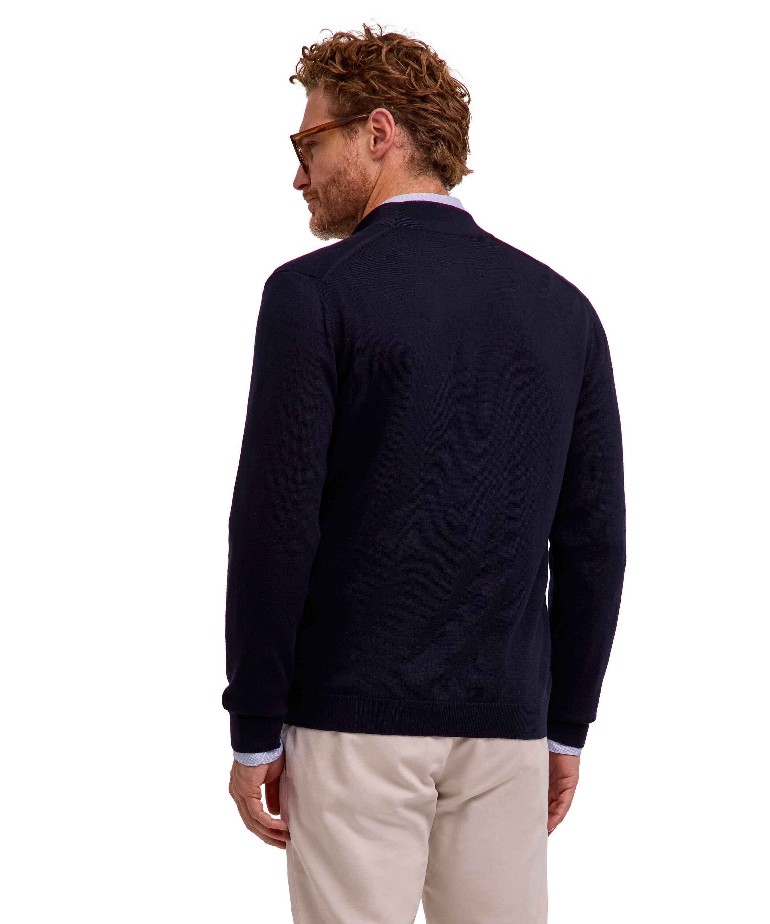 FALKE Strickjacke Zip-Jacke aus Merinowolle (1-tlg) aus Merinowolle