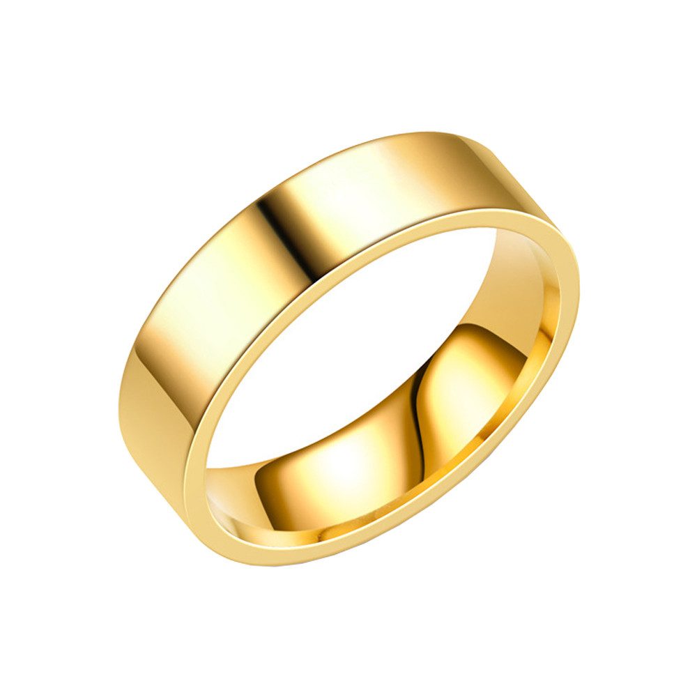 Taffstyle Fingerring Partnerring Edelstahl Fingerring Freundschaftsring Unisex Ring 6mm (Partnerring Ehering Trauring Hochzeitsring), Herren Damen Freundschaftring Herrenring Damenring Paarring