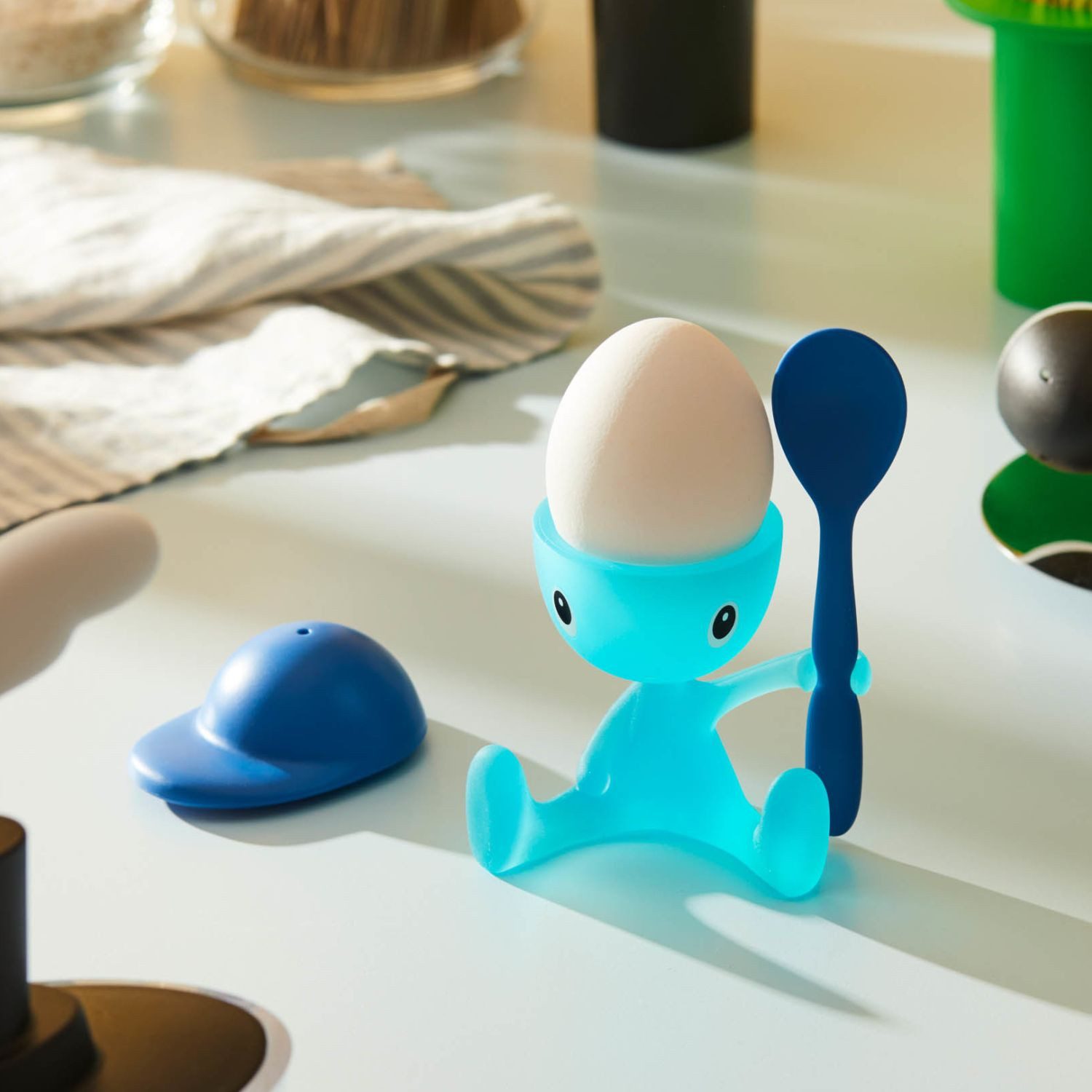 Alessi Eierbecher Cico Blau