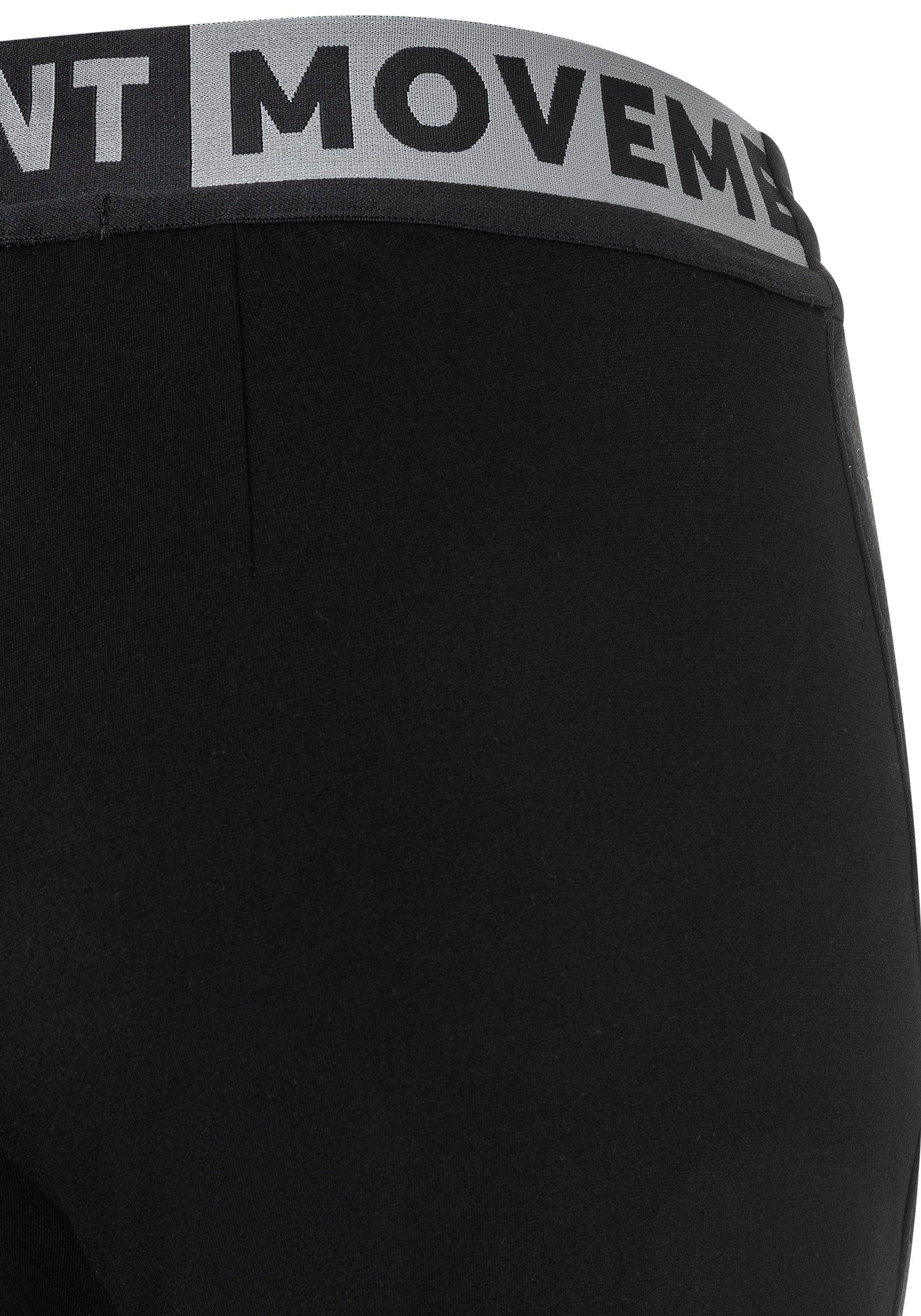 MAC dezenten mit easy smart Reißerschluss-Taschen Jerseyhose black