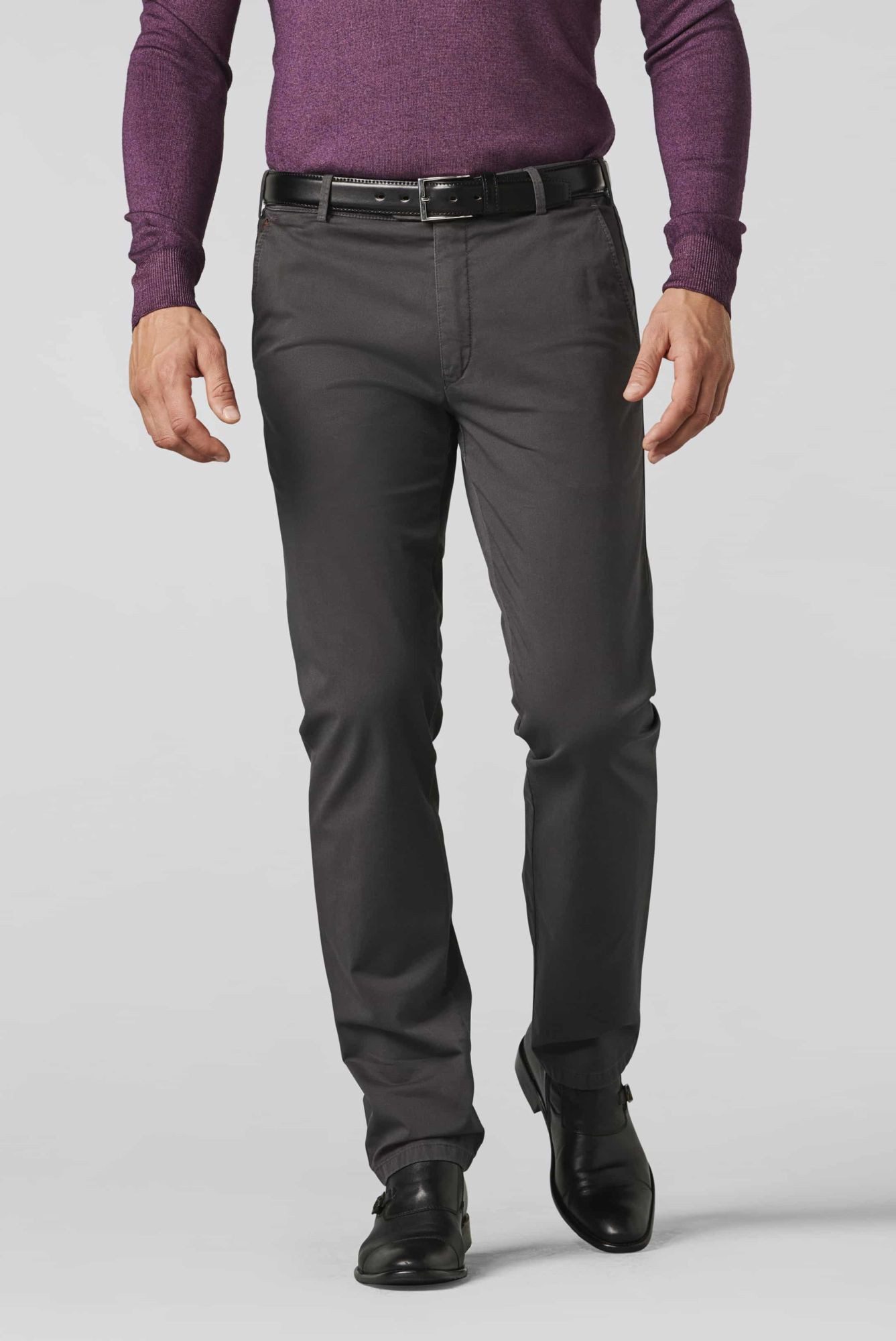 MEYER Chinos "Roma" mit Stretch-Dehnbund günstig online kaufen