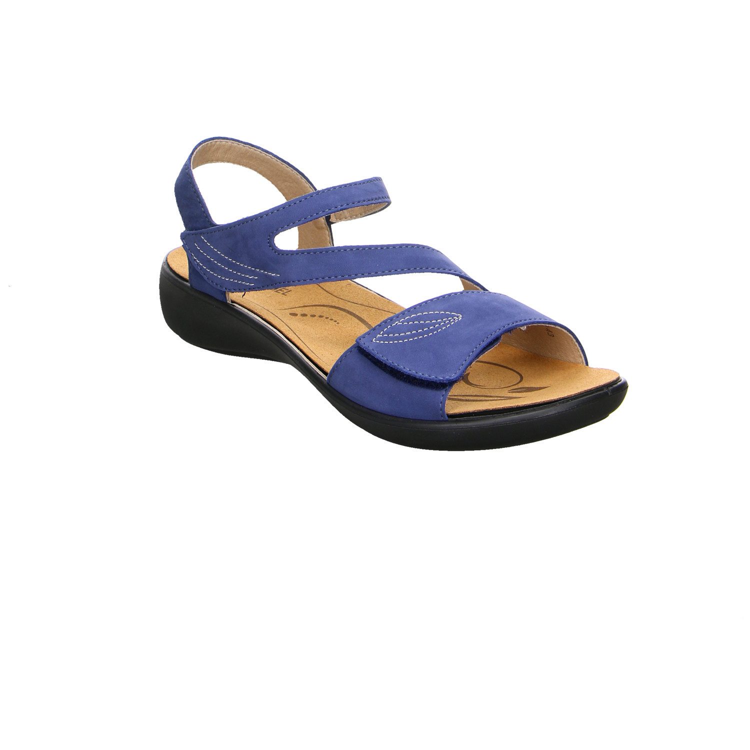 Josef Seibel Seibel Ibiza 08 Nubuk Comfort Sandale blau Trekkingsandale
