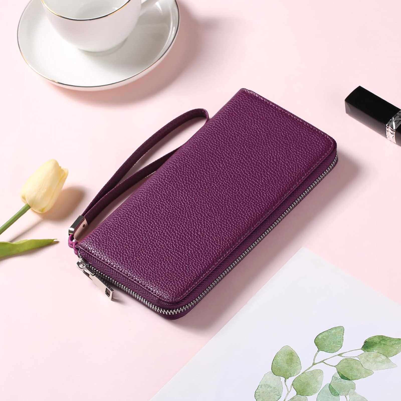 MODFU Geldbörse Handytasche Münzfach Geldbeutel Kurz günstig online kaufen