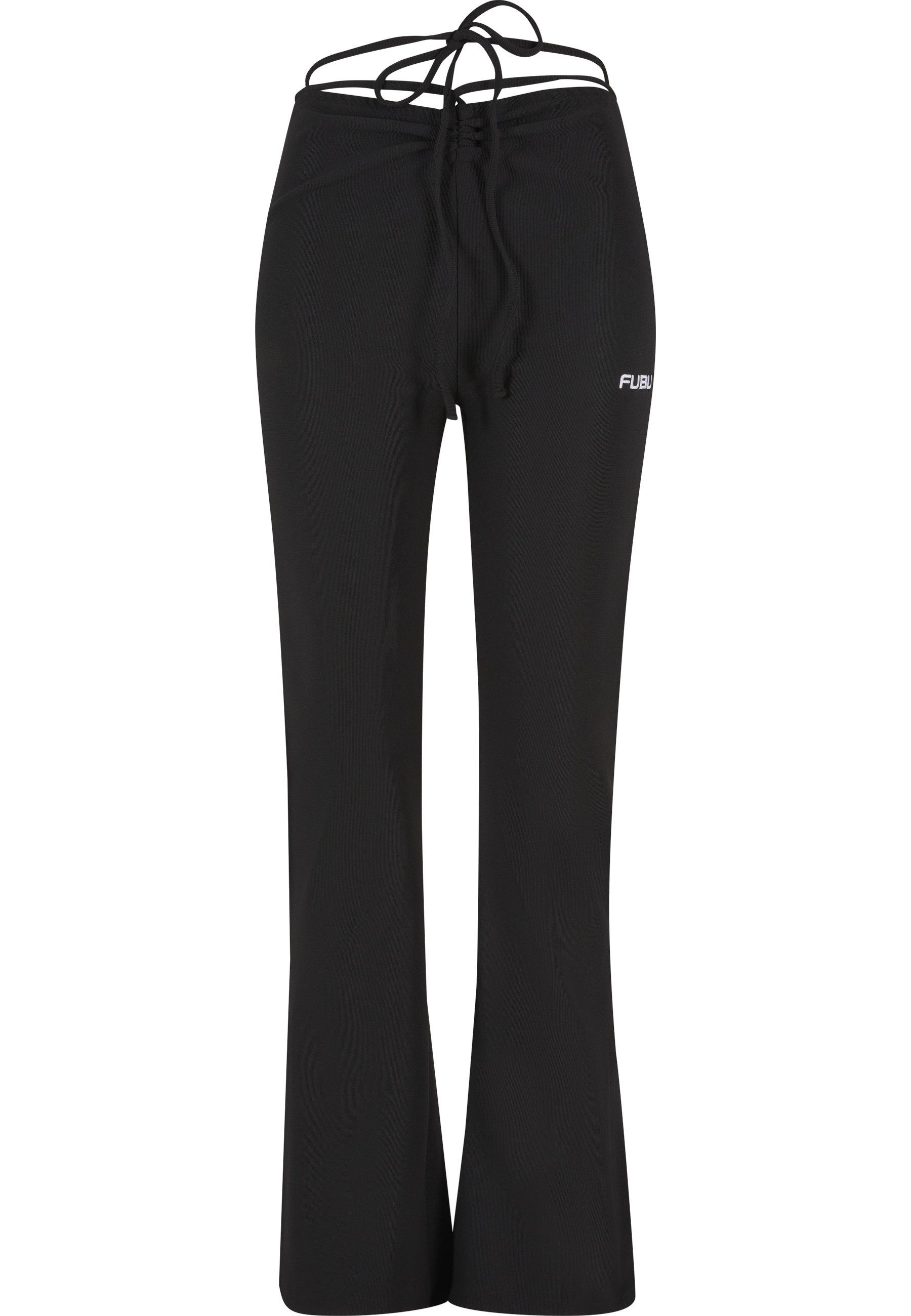 Stoffhose Fubu Damen FW221-028-1 Corporate Slit Wide Leg Pants