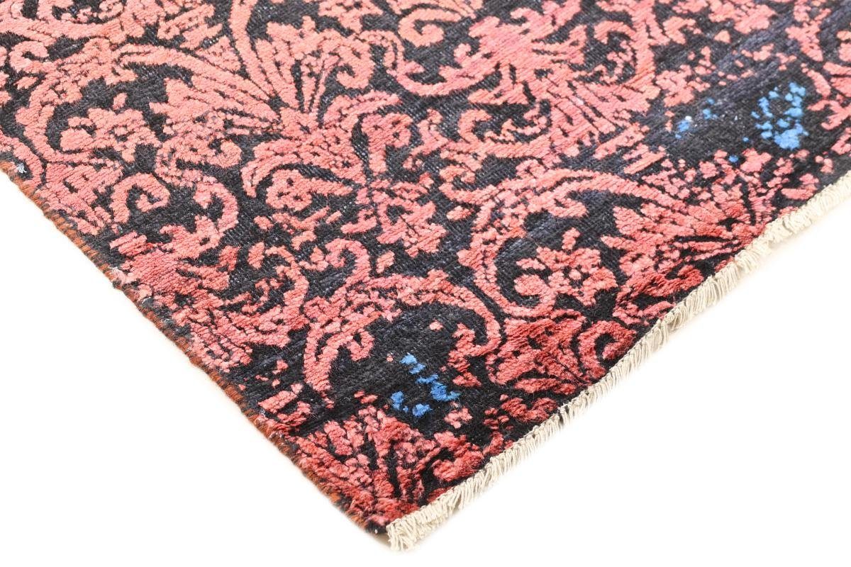 Moderner Handgeknüpfter rechteckig, Sindhi Orientteppich / Höhe: 160x243 12 mm Orientteppich Trading, Designteppich, Nain