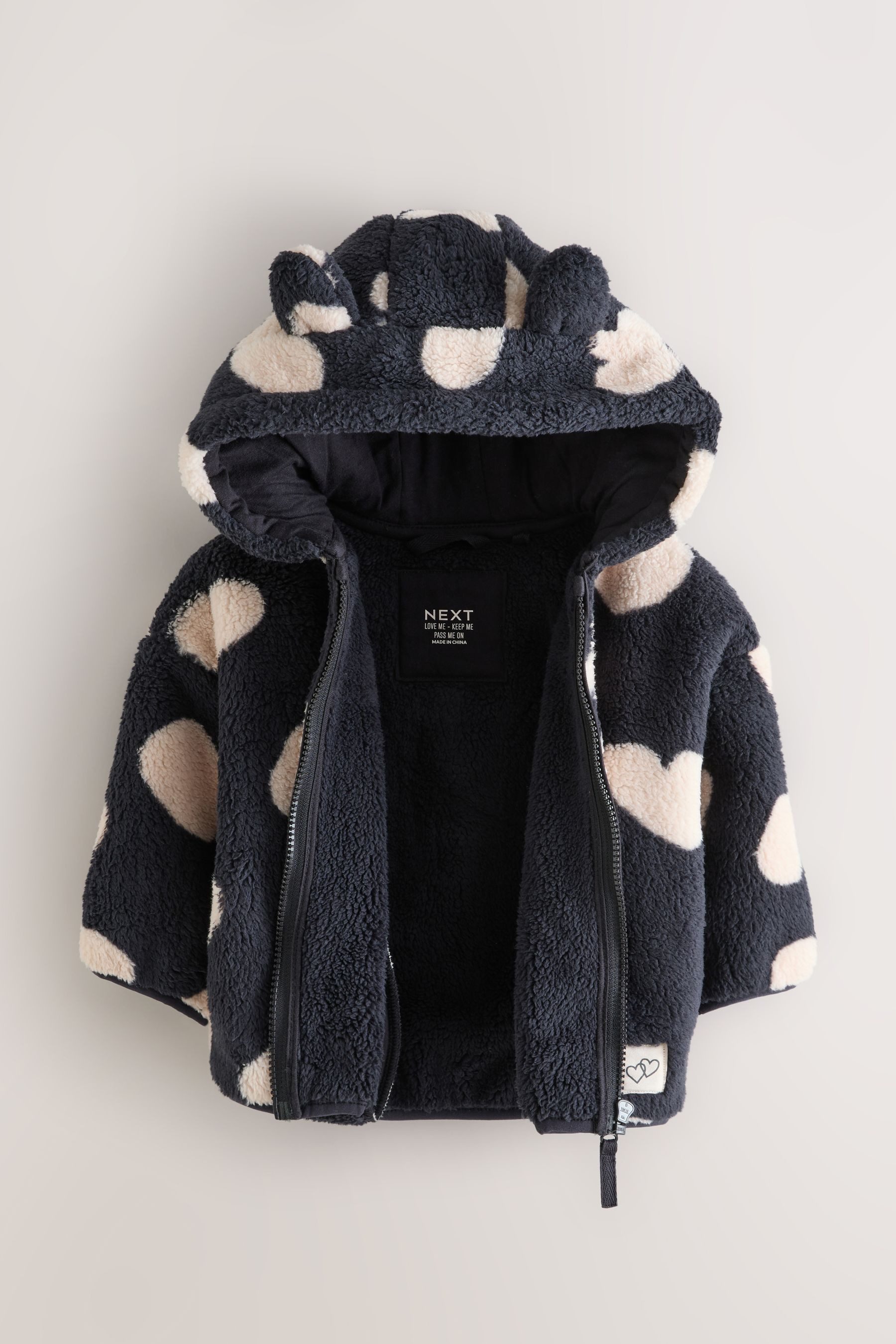 Next Fleecejacke Fleece-Kapuzenjacke (1-St)